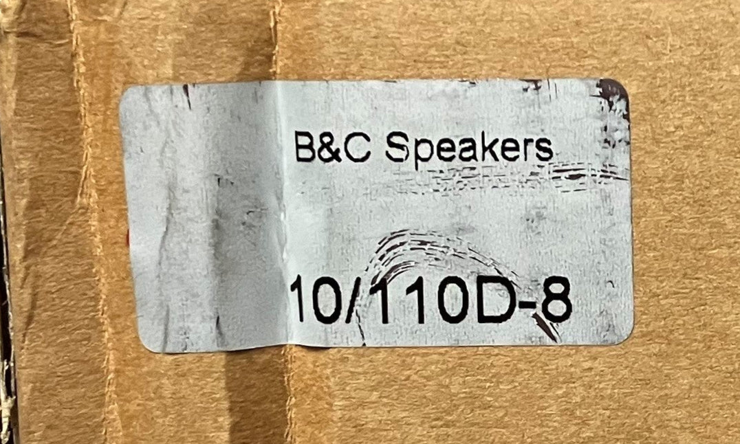 B&C 10/11D-8 Speaker, B&C 10 Inch Woofer, B&C New 10" Woofer, B&C 10" Subwoofer, We Sell Professional Audio Equipment. Audio Systems, Amplifiers, Consoles, Mixers, Electronics, Entertainment, Live Sound.
