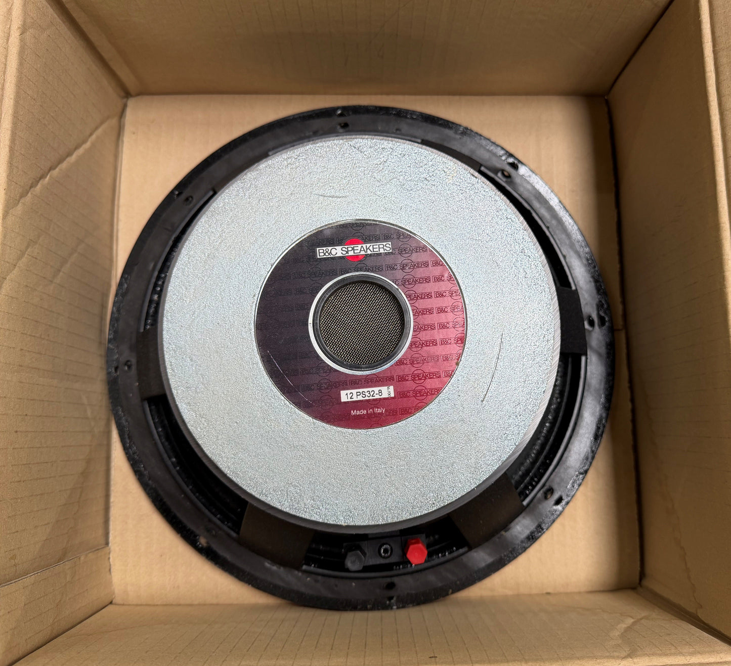 B&C 12PS32-8 12" Woofer, B&C 12PS32-8, B&C Speakers 12PS32-8 12" Woofer, B&C 12” Speaker, 12PS32. We Sell Professional Audio Equipment. Audio Systems, Amplifiers, Consoles, Mixers, Electronics, Entertainment, Live Sound.