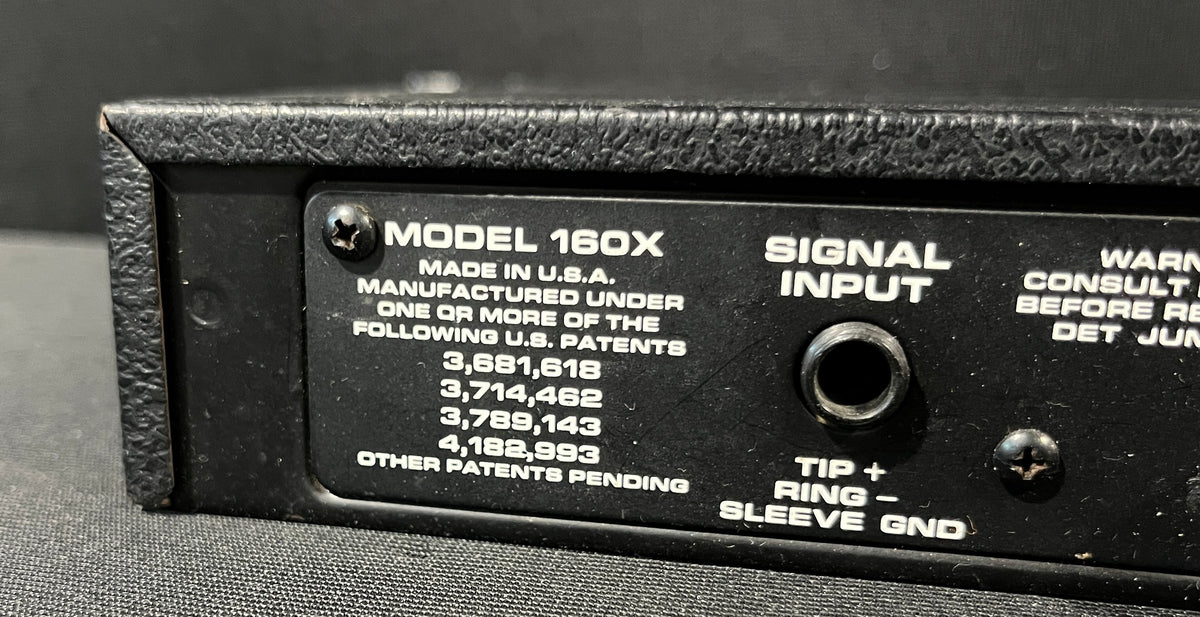dbx 160x Compressor/Limiter, dbx 160x, dbx Compressor/Limiter, dbx Compressor, dbx 160x Compressor. We Sell Professional Audio Equipment. Audio Systems, Amplifiers, Consoles, Mixers, Electronics, Entertainment, Live Sound.