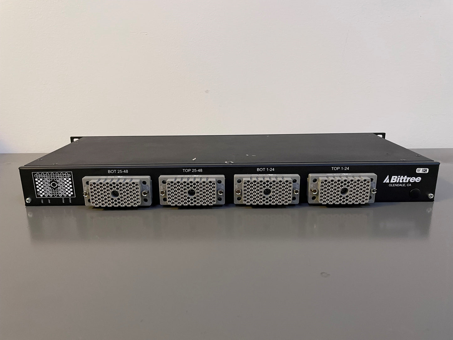 Bittree TT Patchbay w/EDAC90 Rear Connectors, Lot of Two (2). We Sell Professional Audio Equipment. Audio Systems, Amplifiers, Consoles, Mixers, Electronics, Entertainment, Sound, Live.