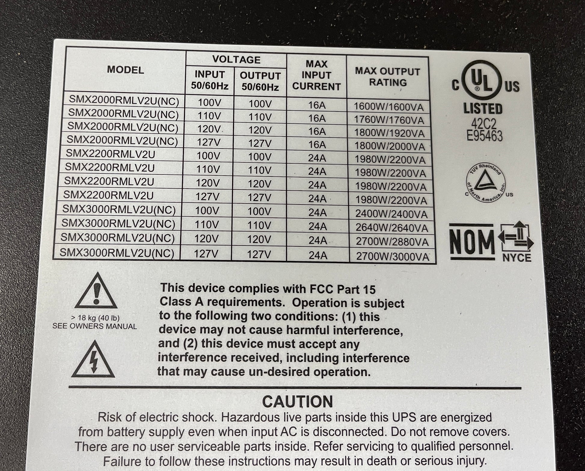 APC Smart-UPS X, 2200VA UPS, 110V APC Smart UPS, APC Model  SMX2000RMLV2U UPS, We Sell Professional Audio Equipment. Audio Systems, Amplifiers, Consoles, Mixers, Electronics, Entertainment, Live Sound