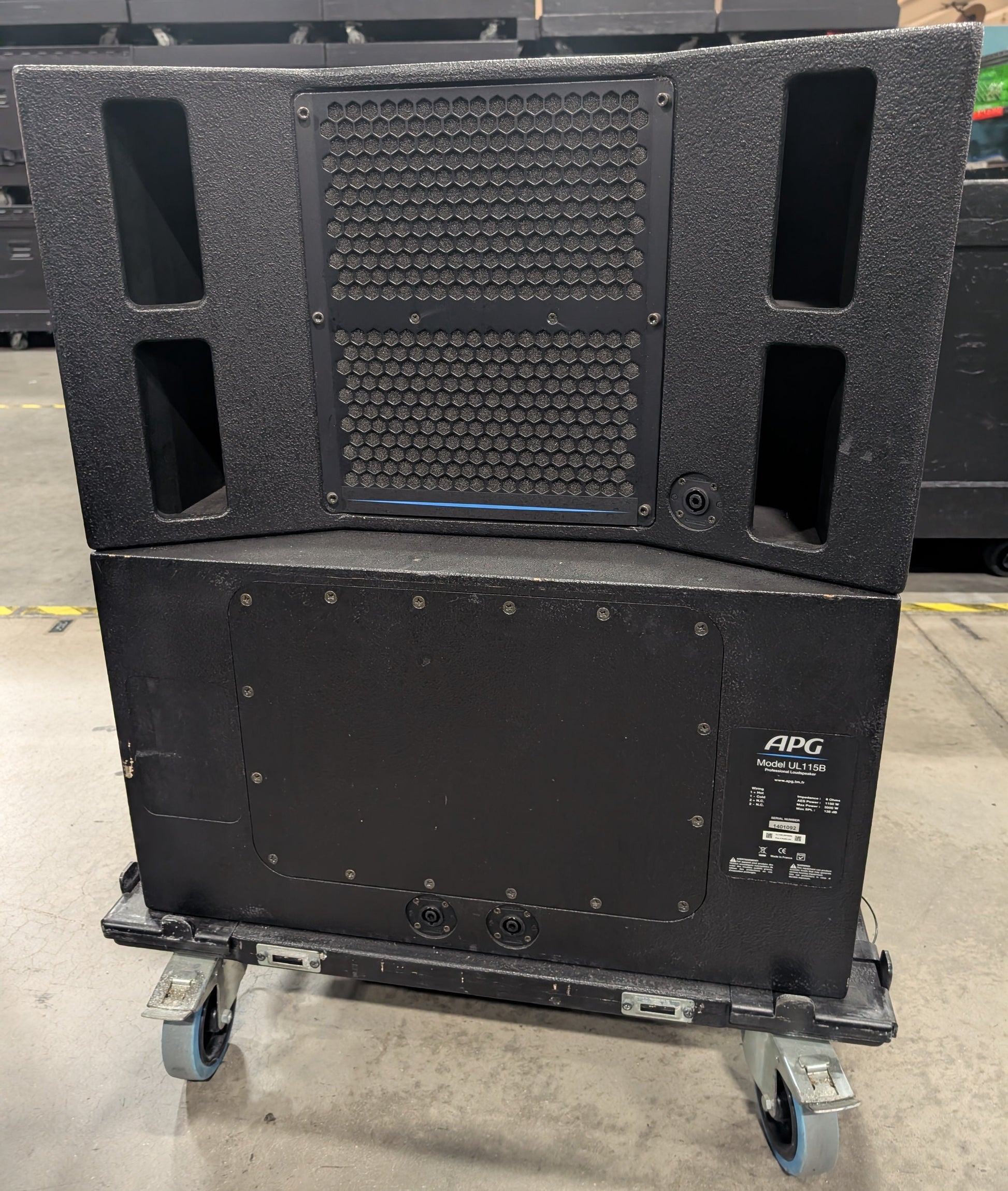 APG UL1115B Uniline Dedicated Bass Speaker, APG UL115B Subwoofer, APG Subwoofer, APG Line Array Low Frequency Speaker, We Sell Professional Audio Equipment. Audio Systems, Amplifiers, Consoles, Mixers, Electronics, Entertainment, Live Sound.
