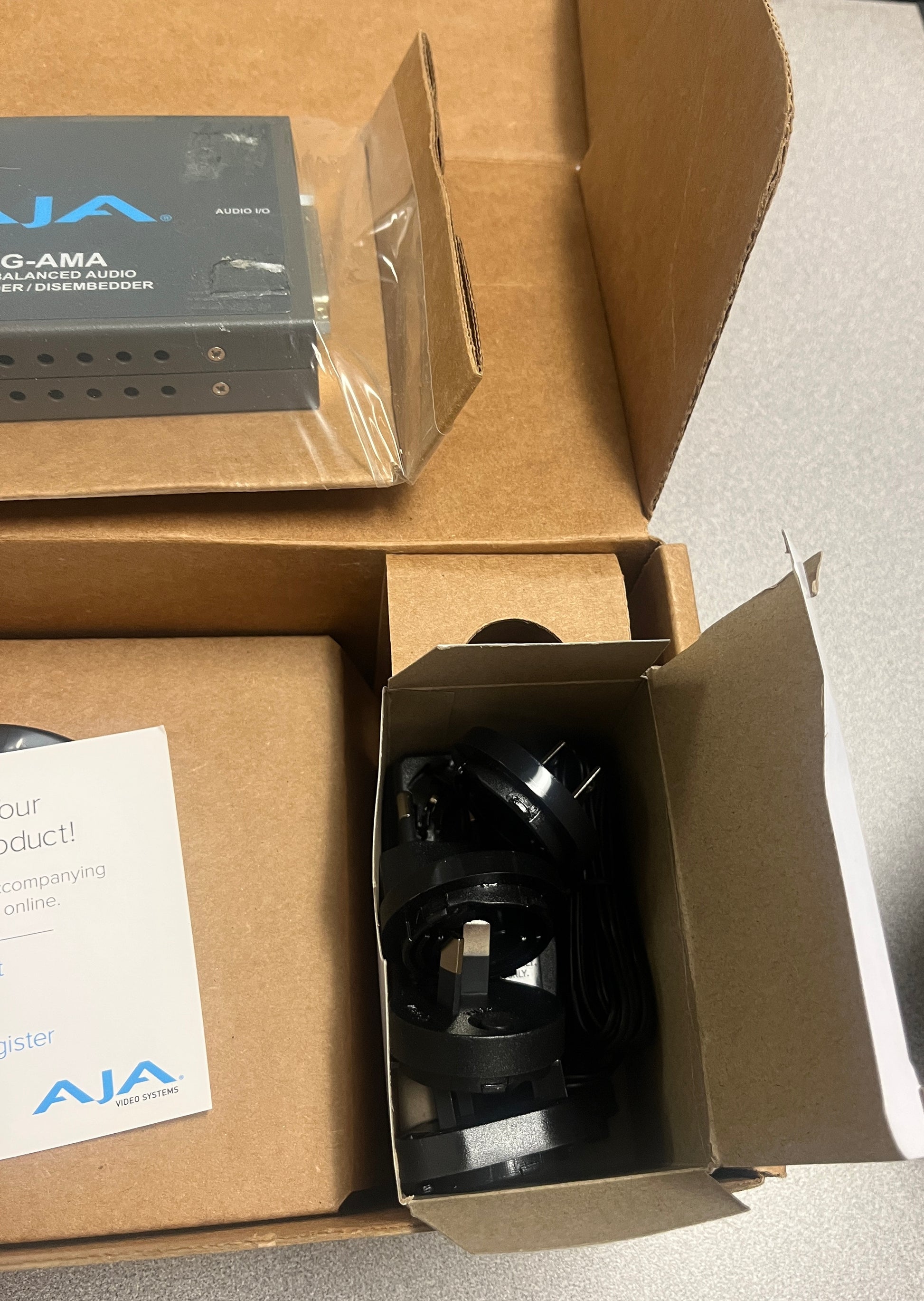 Aja 4 Channel Balanced Audio Embedder, Aja 3G-AMA 4 Channel Balanced Audio Embedder, Aja Audio Embedder, Aja Audio Disembedder, We Sell Professional Audio Equipment. Audio Systems, Amplifiers, Consoles, Mixers, Electronics, Entertainment, Live Sound.