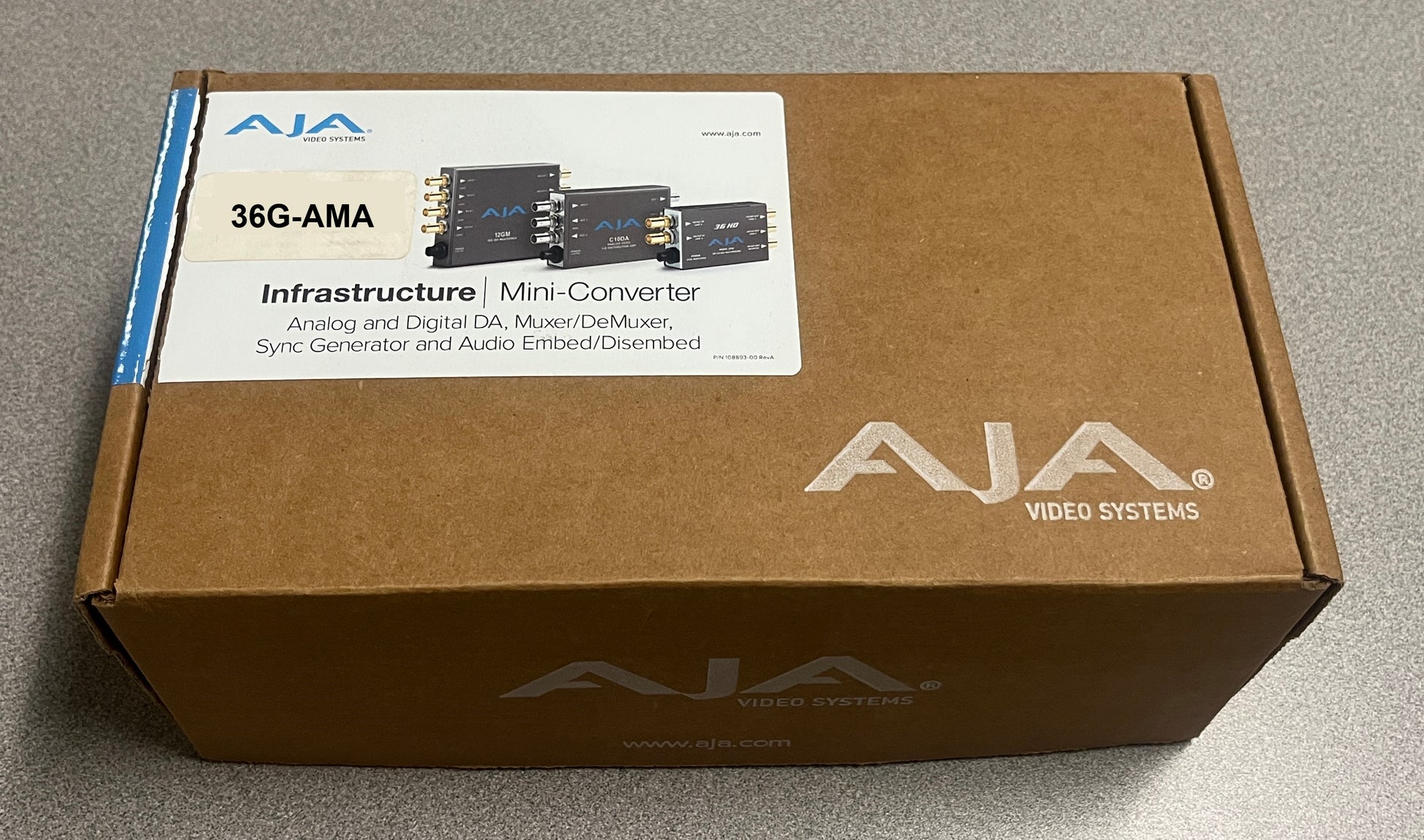 Aja 4 Channel Balanced Audio Embedder, Aja 3G-AMA 4 Channel Balanced Audio Embedder, Aja Audio Embedder, Aja Audio Disembedder, We Sell Professional Audio Equipment. Audio Systems, Amplifiers, Consoles, Mixers, Electronics, Entertainment, Live Sound.