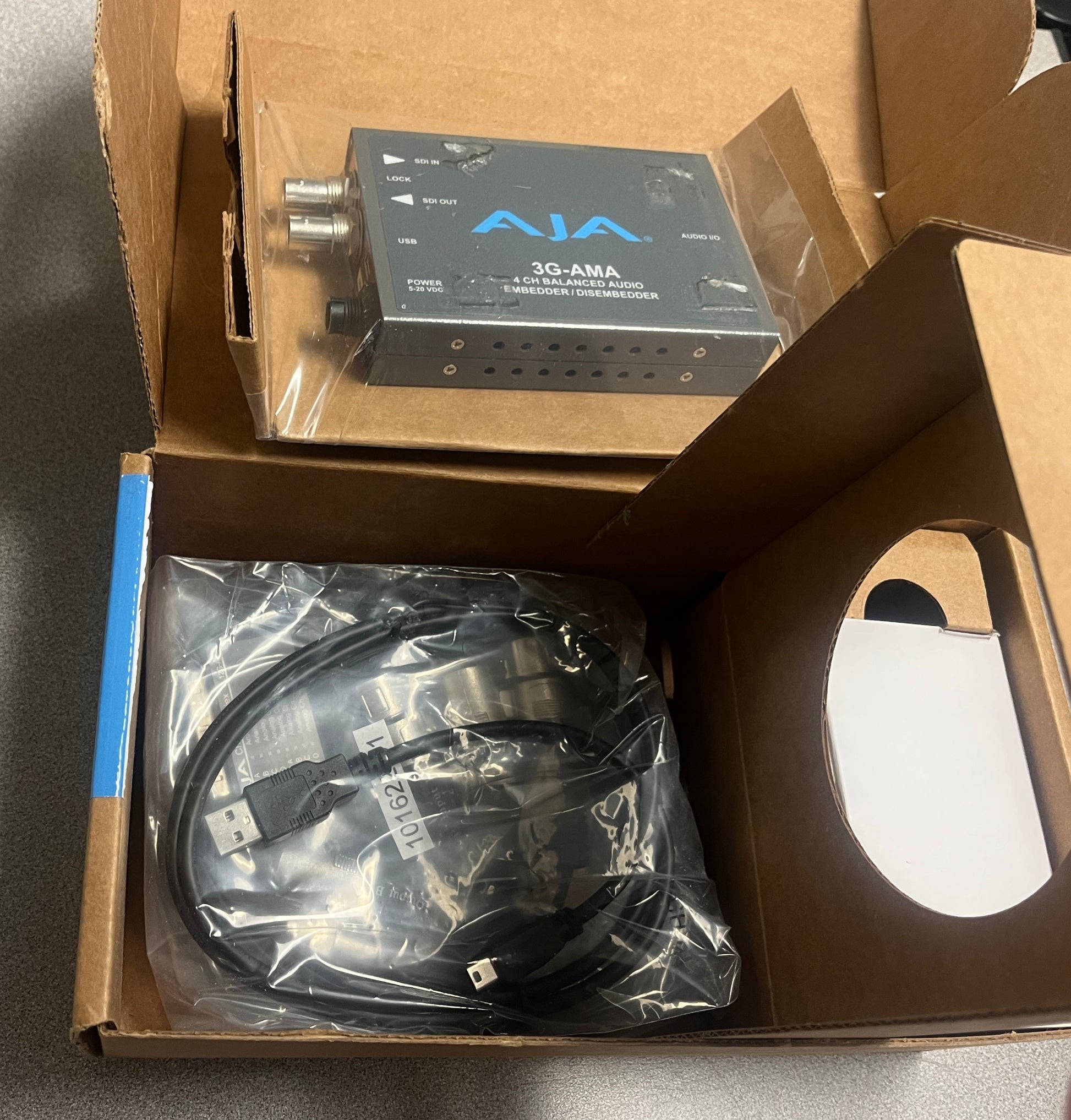 Aja 4 Channel Balanced Audio Embedder, Aja 3G-AMA 4 Channel Balanced Audio Embedder, Aja Audio Embedder, Aja Audio Disembedder, We Sell Professional Audio Equipment. Audio Systems, Amplifiers, Consoles, Mixers, Electronics, Entertainment, Live Sound.