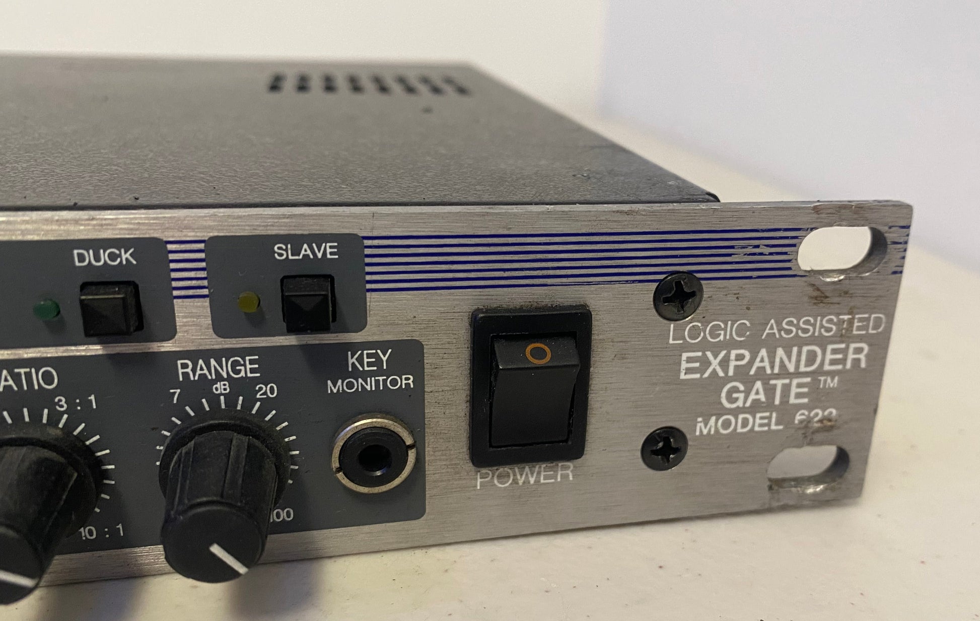 Aphex Model 623, Aphex Logic Assisted Expander, Aphex Logic Assisted Gate, Aphex Model 623 Logic Assisted Expander/Gate, Aphex Model 623 Gate, Aphex Gate, We Sell Professional Audio Equipment. Audio Systems, Amplifiers, Consoles, Mixers, Electronics, Entertainment, Live Sound.