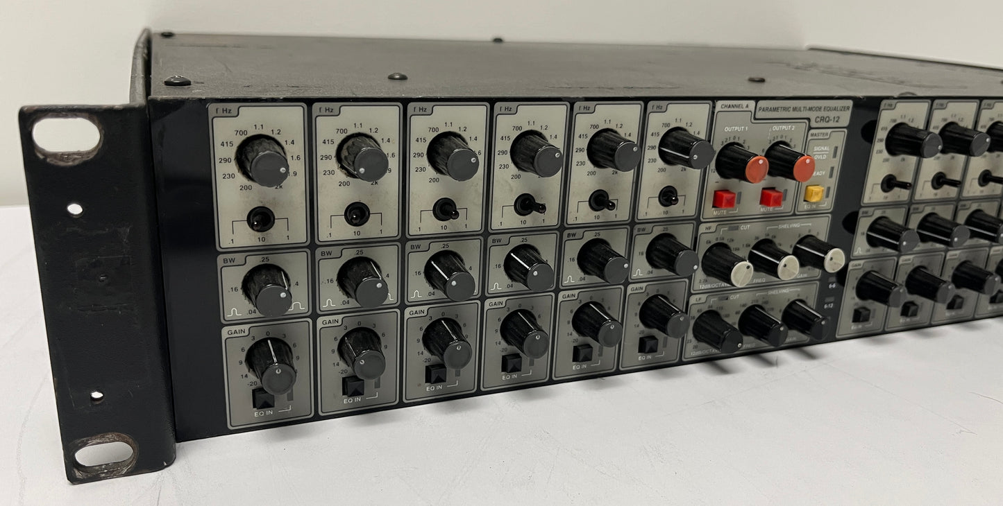Apogee GRQ-12 Parametric Equalizer, Apogee CRQ-12, Apogee Parametric Equalizer, CRQ-12 EQ, Apogee EQ, We Sell Professional Audio Equipment. Audio Systems, Amplifiers, Consoles, Mixers, Electronics, Entertainment, Live Sound