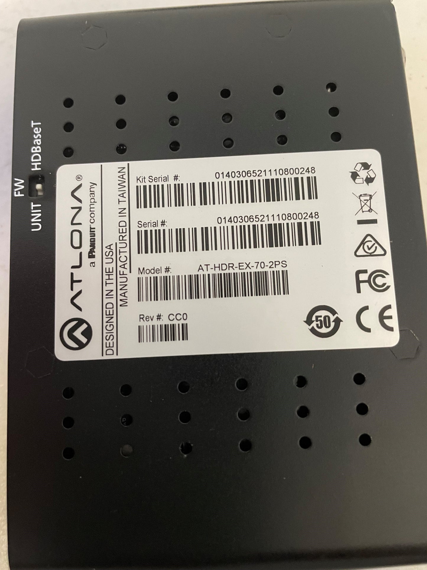Atlona 4K HDR HDMI over HDBaseT Transmitter & Receiver Kit