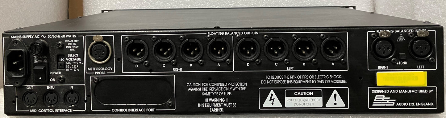 BSS FDS-388 Crossover, BSS Crossover, BSS Crossover Rack Gear, We Sell Professional Audio Equipment. Audio Systems, Amplifiers, Consoles, Mixers, Electronics, Entertainment, Live Sound.