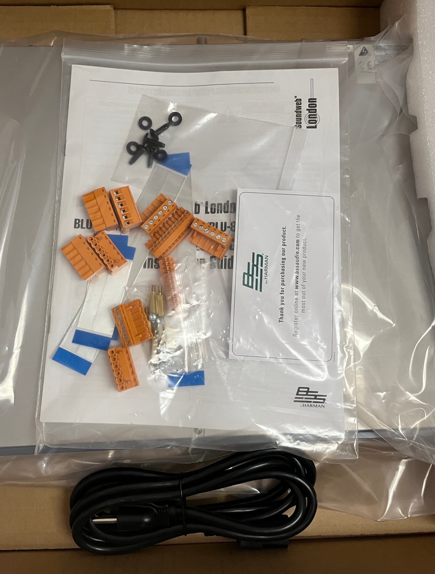 BSS Soundweb London BLU-805 Signal Processor, BSS Signal Processor, BSS BLU-805 Signal Processor, We Sell Professional Audio Equipment. Audio Systems, Amplifiers, Consoles, Mixers, Electronics, Entertainment, Live Sound.