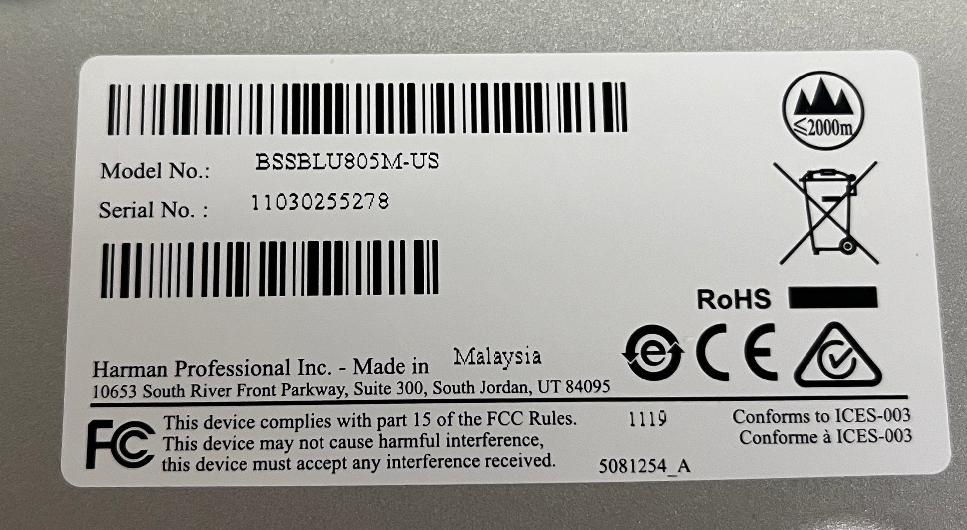 BSS Soundweb London BLU-805 Signal Processor, BSS Signal Processor, BSS BLU-805 Signal Processor, We Sell Professional Audio Equipment. Audio Systems, Amplifiers, Consoles, Mixers, Electronics, Entertainment, Live Sound.