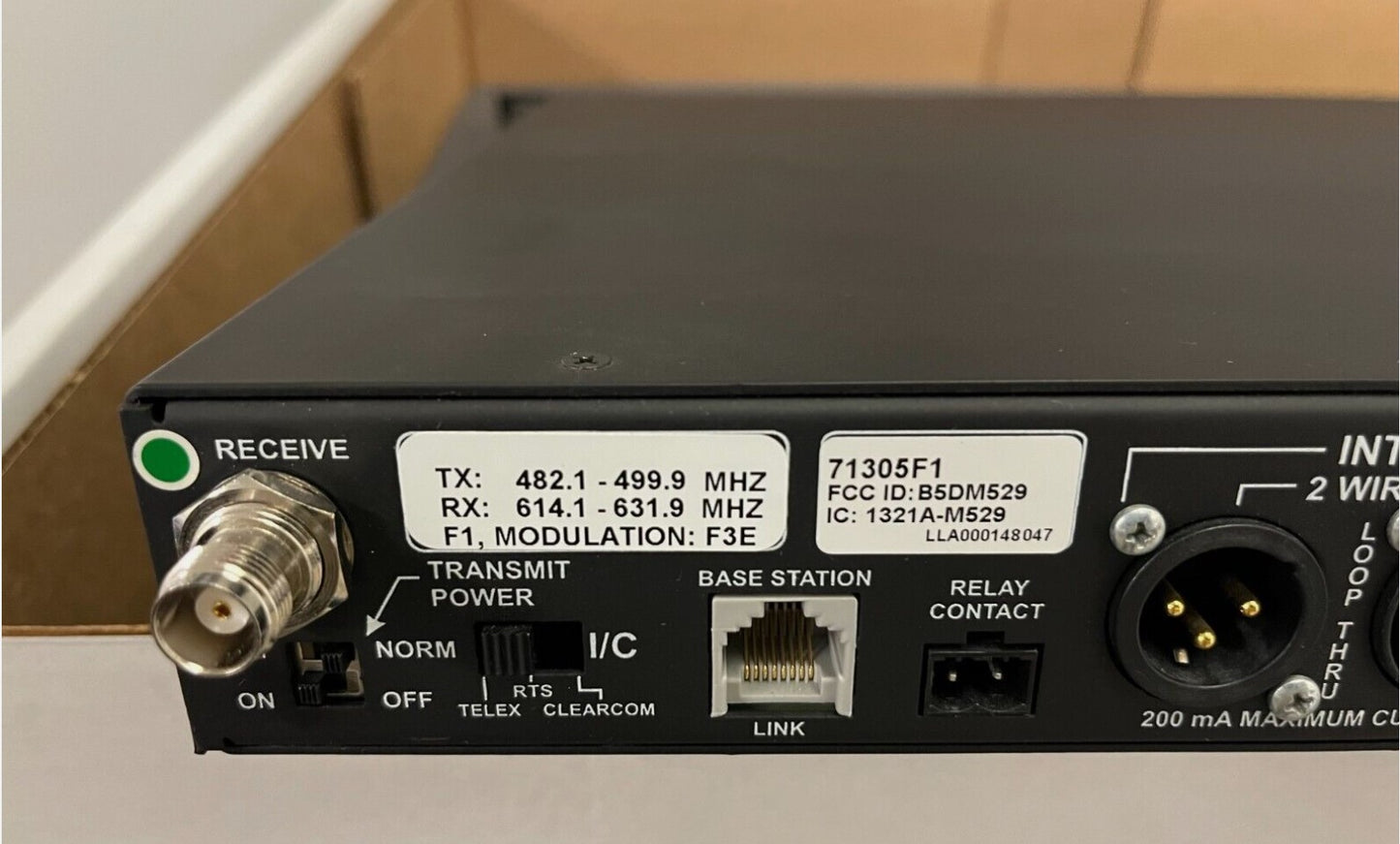 New BTR-800-F3 UHF Wireless Intercom 2CH Base Station for Sale. We Sell Professional Audio Equipment. Audio Systems, Amplifiers, Consoles, Mixers, Electronics, Entertainment, Sound, Live.