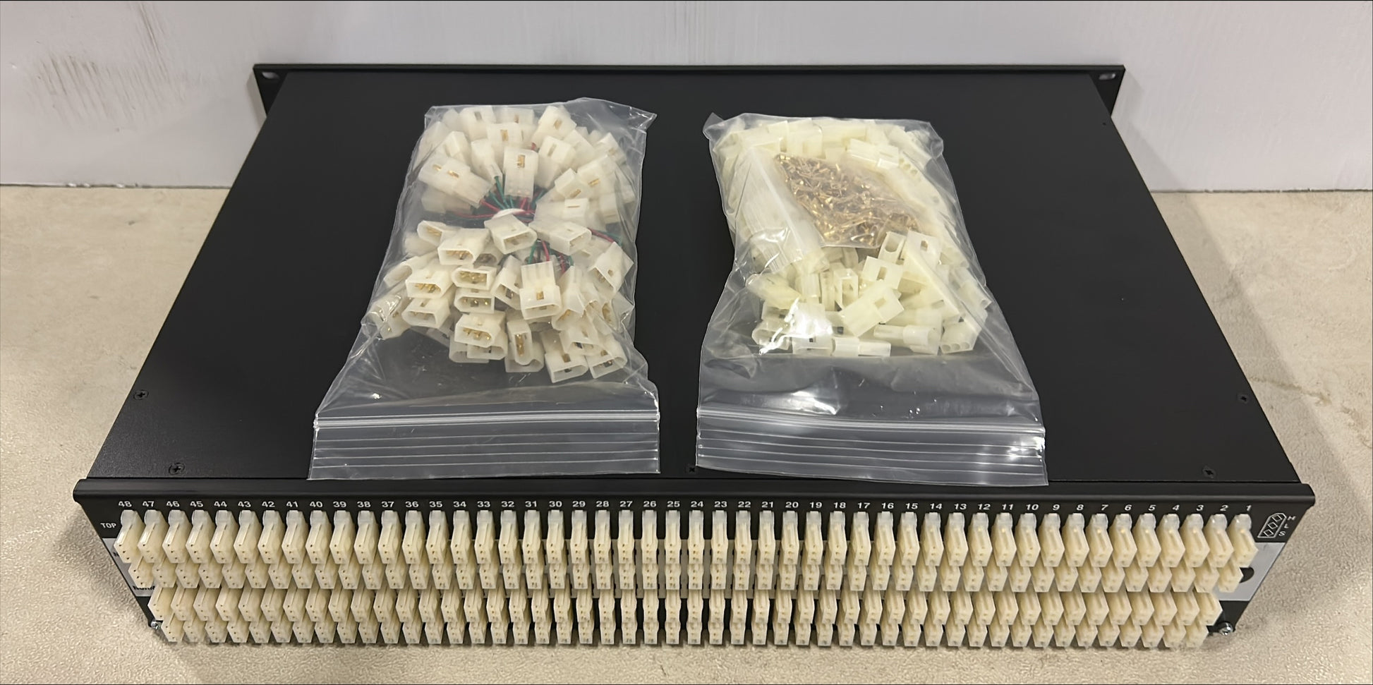 Bittree 96 Channel Patch Bay, 96 Channel TRS Patch Bay, Bittree 2x48 Patchbay, We Sell Professional Audio Equipment. Audio Systems, Amplifiers, Consoles, Mixers, Electronics, Entertainment, Live Sound