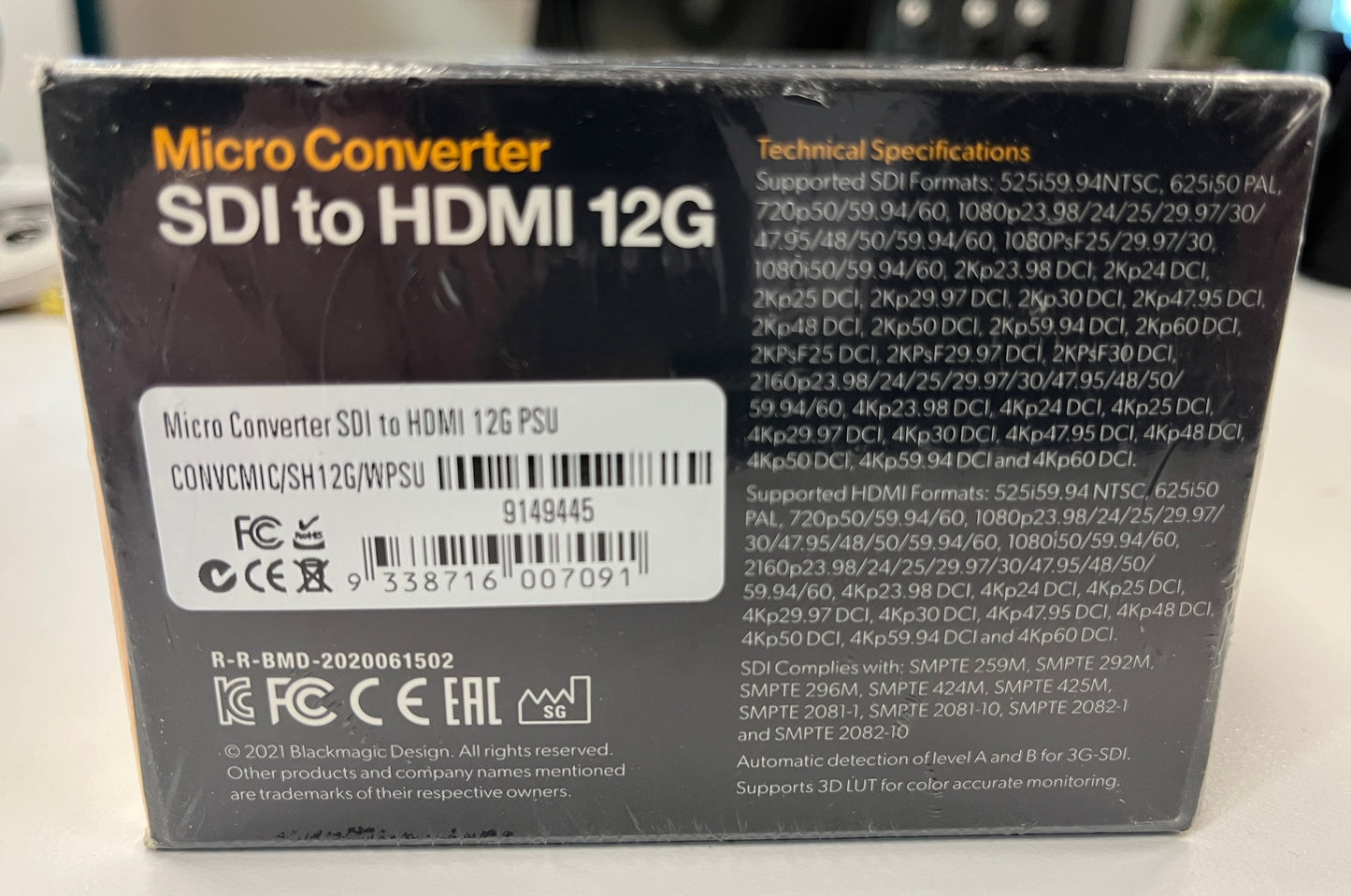 Blackmagic Design Micro Converter SDI to HDMI, Blackmagic Design Micro Converter, SDI to HDMI Blackmagic Micro Converter, Video SDI to HDMI Converter, We Sell Professional Audio Equipment. Audio Systems, Amplifiers, Consoles, Mixers, Electronics, Entertainment, Live Sound
