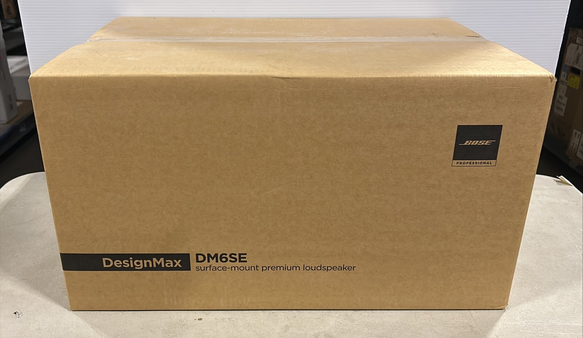 Bose DM6SE Passive Surface Mount Speakers, Bose DesignMax DM6SE Speakers, White Bose Speakers, We Sell Professional Audio Equipment. Audio Systems, Amplifiers, Consoles, Mixers, Electronics, Entertainment, Live Sound