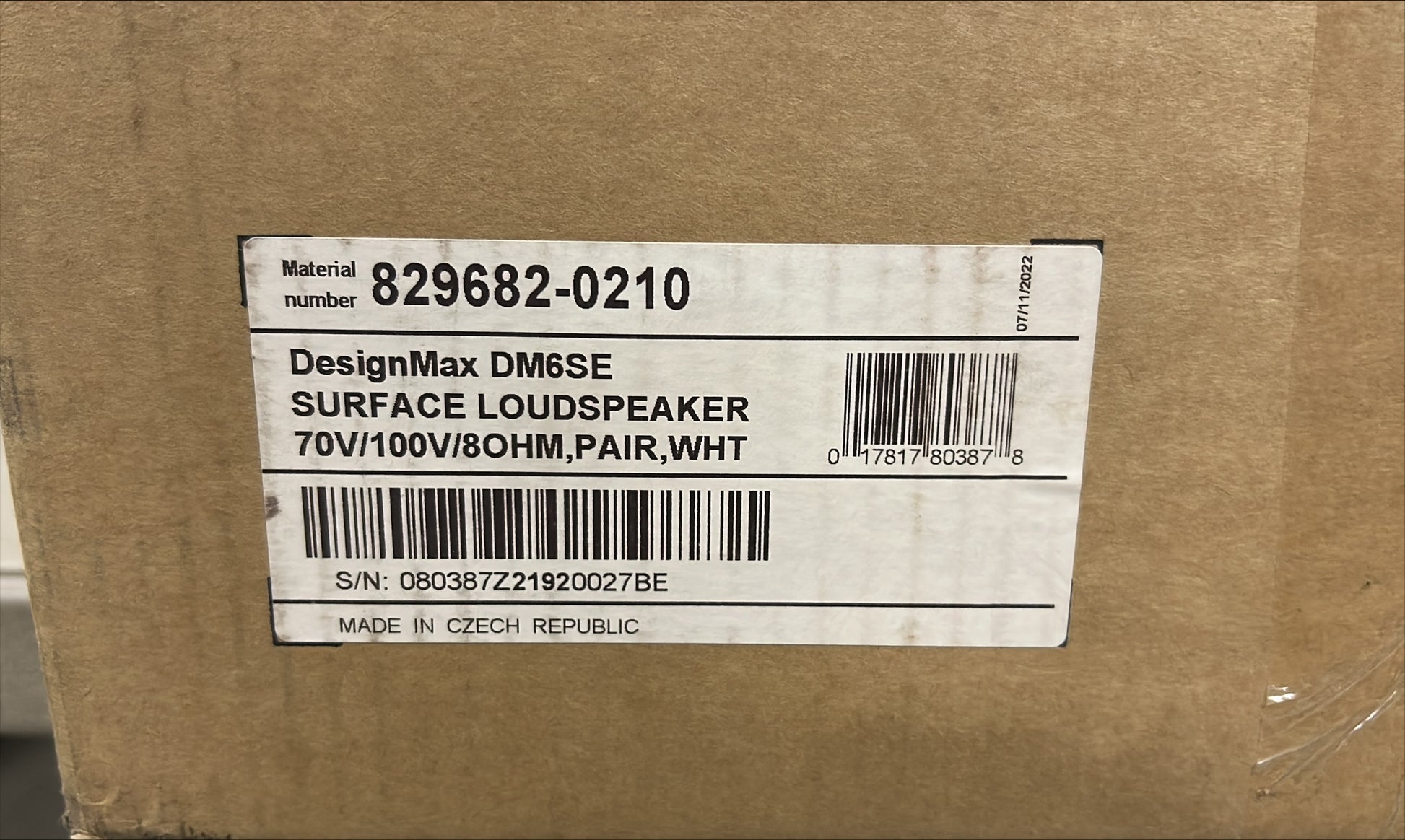 Bose DM6SE Passive Surface Mount Speakers, Bose DesignMax DM6SE Speakers, White Bose Speakers, We Sell Professional Audio Equipment. Audio Systems, Amplifiers, Consoles, Mixers, Electronics, Entertainment, Live Sound