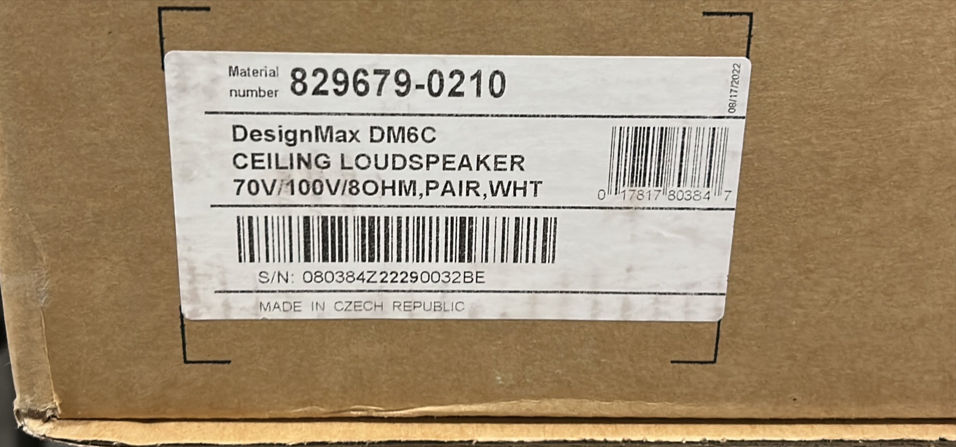 Bose Professional DesignMax DM6C In-Ceiling Speaker, Bose DM6C In-Ceiling Speaker, Bose White Ceiling Speaker, We Sell Professional Audio Equipment. Audio Systems, Amplifiers, Consoles, Mixers, Electronics, Entertainment, Live Sound