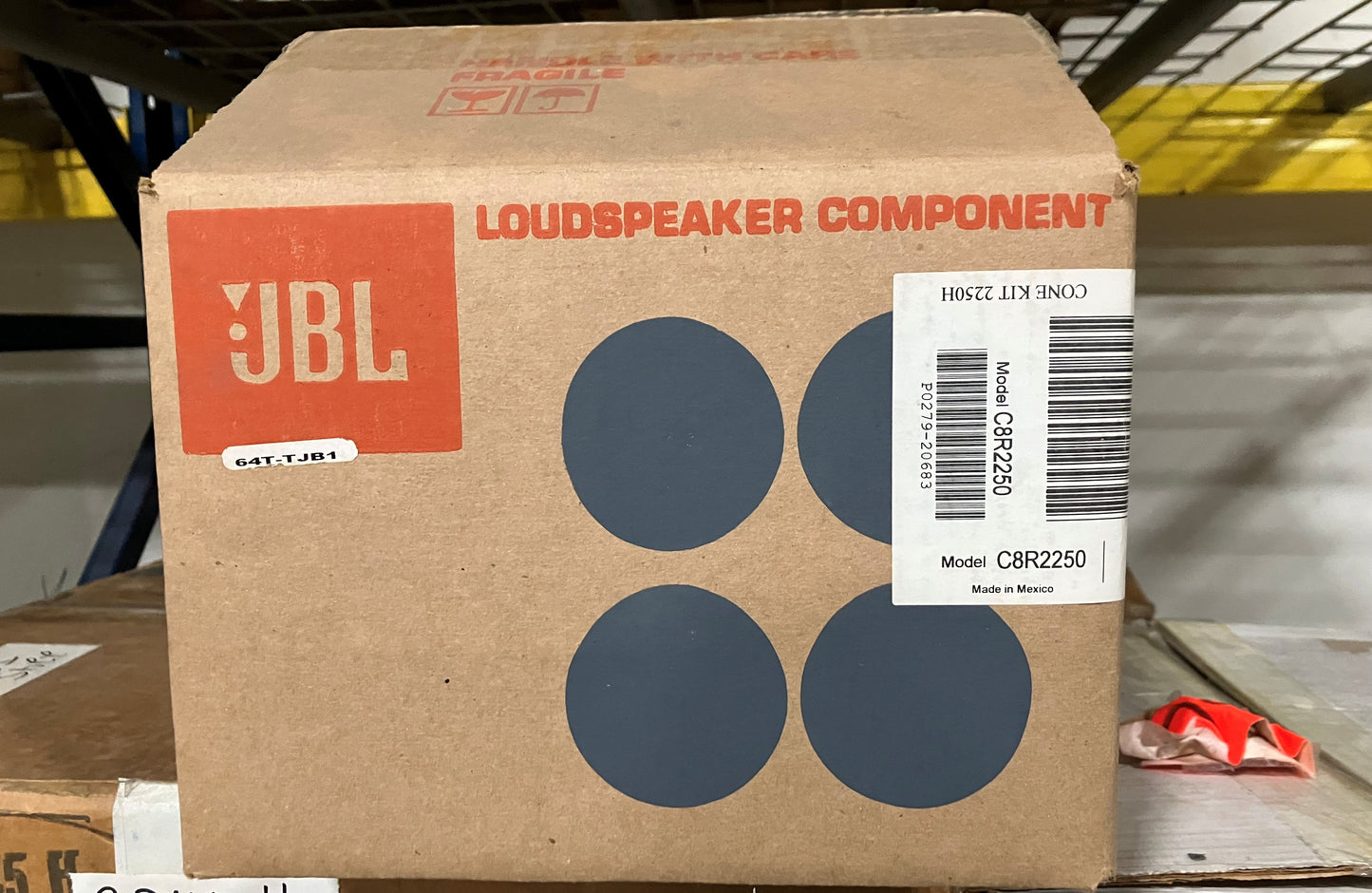 JBL C8R2250 8" Recone Kit, JBL Recone Kit, C8R2250 Recone Kit, JBL 8" Speaker Recone Kit. We Sell Professional Audio Equipment. Audio Systems, Amplifiers, Consoles, Mixers, Electronics, Entertainment, Live Sound.