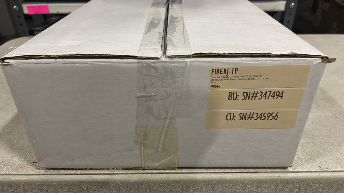 Camplex FIBERJ-1P FiberJuice, Camplex Single-Channel opticalCON Fiber Power Supply, Camplex FiberJuice, FiberJuice Power Supply & Camera Pack, We Sell Professional Audio Equipment. Audio Systems, Amplifiers, Consoles, Mixers, Electronics, Entertainment, Live Sound