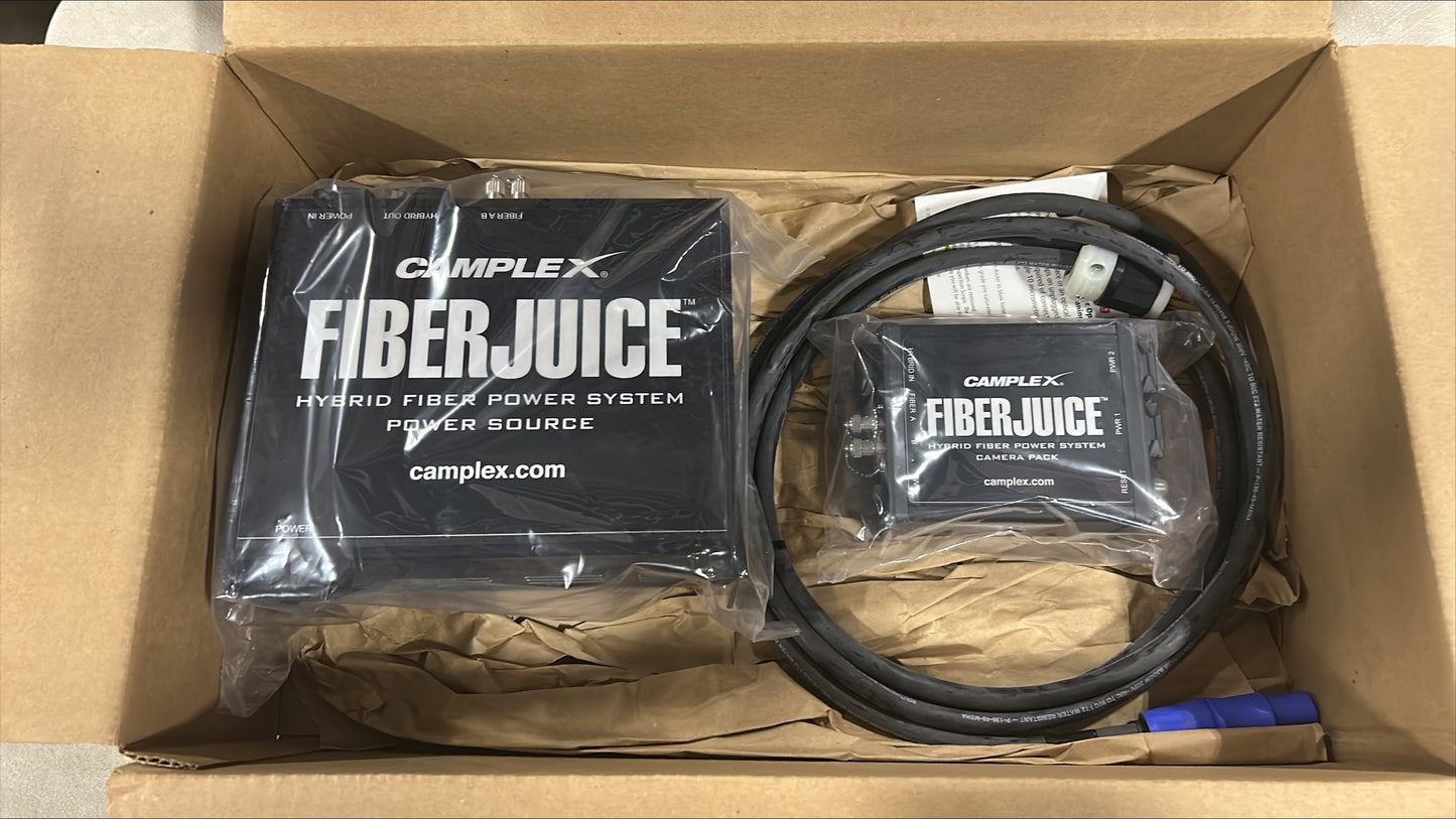 Camplex FIBERJ-1P FiberJuice, Camplex Single-Channel opticalCON Fiber Power Supply, Camplex FiberJuice, FiberJuice Power Supply & Camera Pack, We Sell Professional Audio Equipment. Audio Systems, Amplifiers, Consoles, Mixers, Electronics, Entertainment, Live Sound