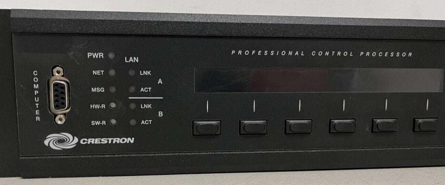 Crestron Pro2 Professional Dual Bus Control Processor. We Sell Professional Audio Equipment. Audio Systems, Amplifiers, Consoles, Mixers, Electronics, Entertainment, Sound, Live.