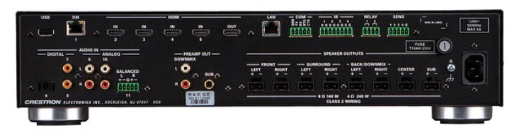 Crestron HD Surround Sound AV Receiver, Crestron HD-XSPA, Crestron 4k HD Surround Sound AV Receiver, We Sell Professional Audio Equipment. Audio Systems, Amplifiers, Consoles, Mixers, Electronics, Entertainment, Live Sound.