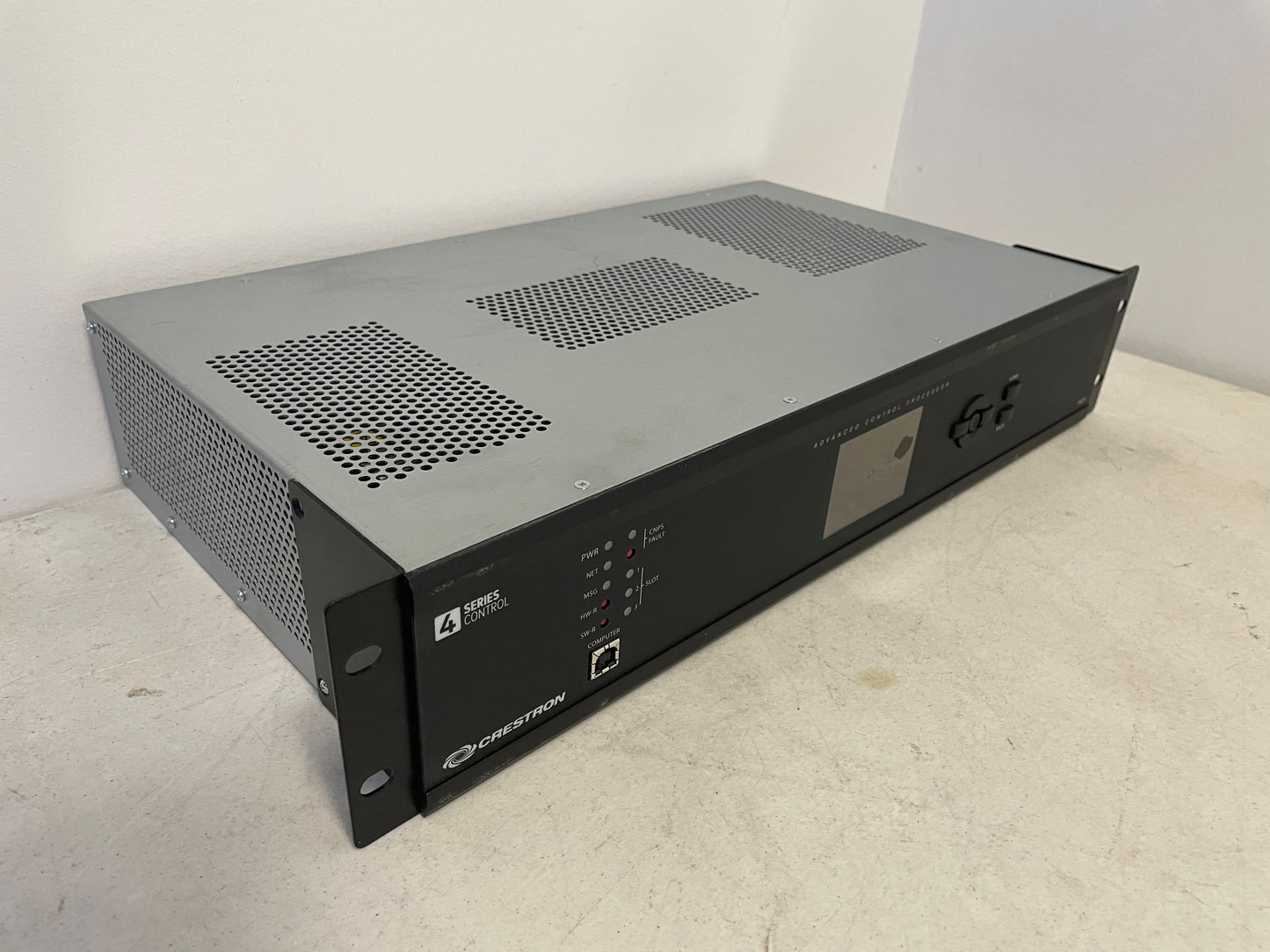Crestron PRO4 Control Processor, Crestron Model M201921001 Control Processor, Crestron Control Processor Pro4, We Sell Professional Audio Equipment. Audio Systems, Amplifiers, Consoles, Mixers, Electronics, Entertainment, Live Sound