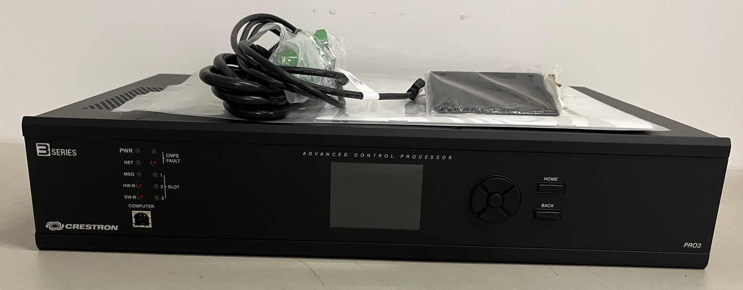 Crestron PRO3, Crestron 6504880 PRO3 Control Processor System, Crestron PRO3 Advanced 6504880, We Sell Professional Audio Equipment. Audio Systems, Amplifiers, Consoles, Mixers, Electronics, Entertainment, Live Sound