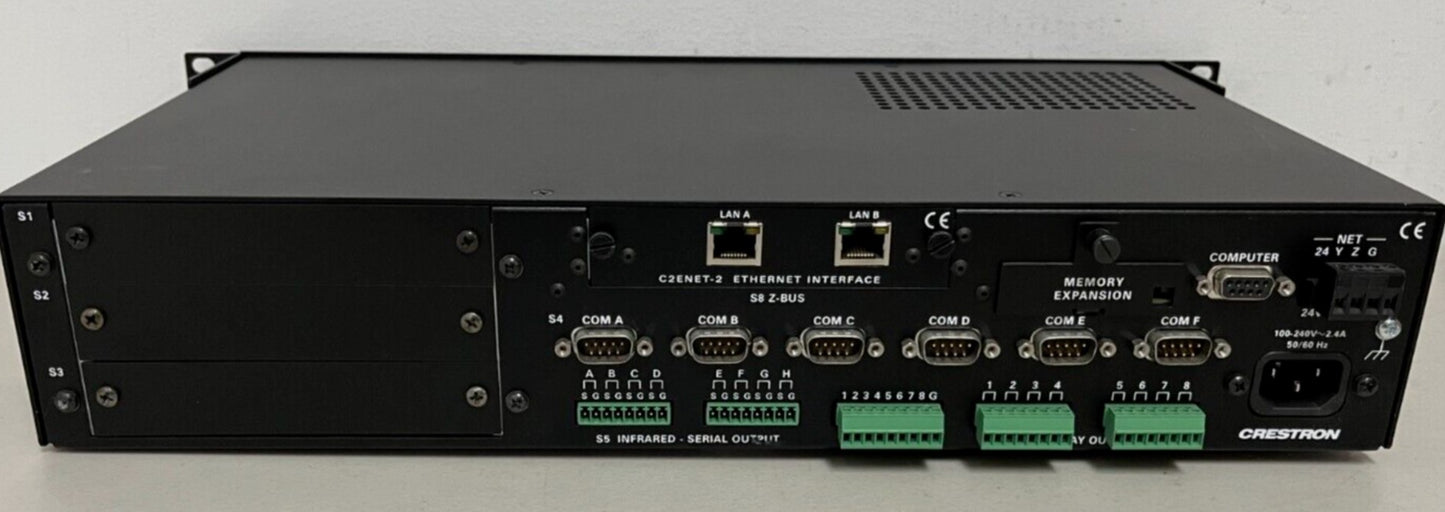 Crestron Pro2 Professional Dual Bus Control Processor. We Sell Professional Audio Equipment. Audio Systems, Amplifiers, Consoles, Mixers, Electronics, Entertainment, Sound, Live.