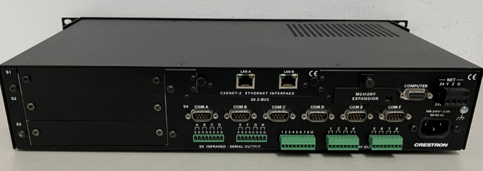 Crestron Pro2 Professional Dual Bus Control Processor. 					We Sell Professional Audio Equipment. Audio Systems, Amplifiers, Consoles, Mixers, Electronics, Entertainment, Sound, Live.