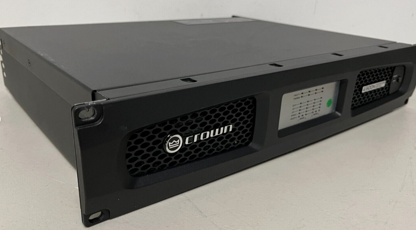 Used Crown DCi 4|600N Networked Power Amplifier , 4 Channel for Sale. 					We Sell Professional Audio Equipment. Audio Systems, Amplifiers, Consoles, Mixers, Electronics, Entertainment, Sound, Live.