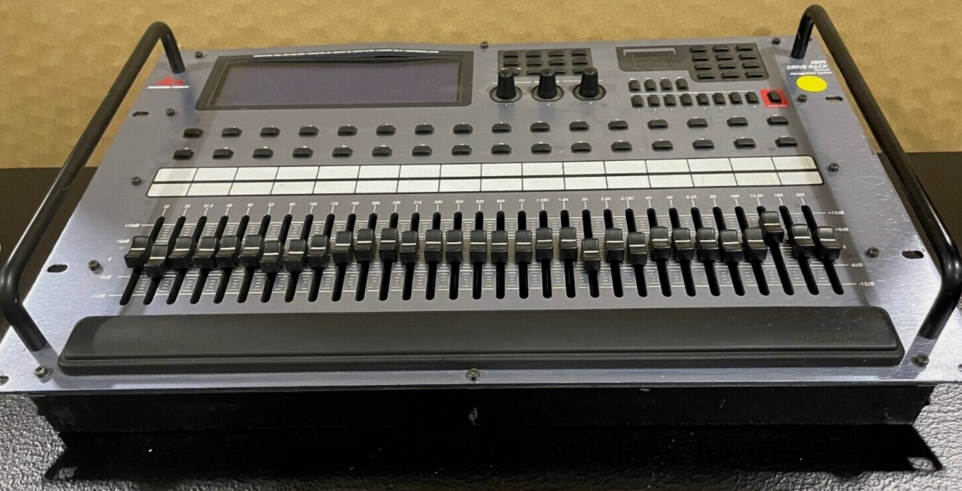 Used DBX 480R Drive Rack for Sale. 					We Sell Professional Audio Equipment. Audio Systems, Amplifiers, Consoles, Mixers, Electronics, Entertainment, Sound, Live.