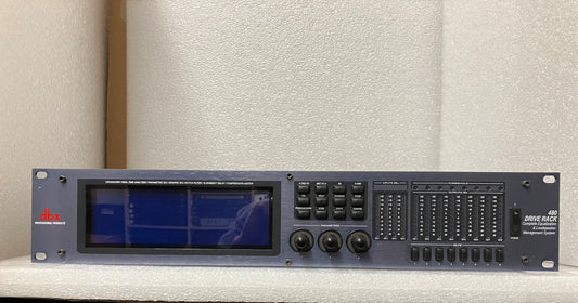 dbx Drive Rack, dbx Drive Rack 480T, dbx effects gear, dbx fx gear, dbx output transformer, dbx Loudspeaker Management System, dbx EQ, dbx Equalization, Loudspeaker Management System, We Sell Professional Audio Equipment. Audio Systems, Amplifiers, Consoles, Mixers, Electronics, Entertainment, Live Sound.