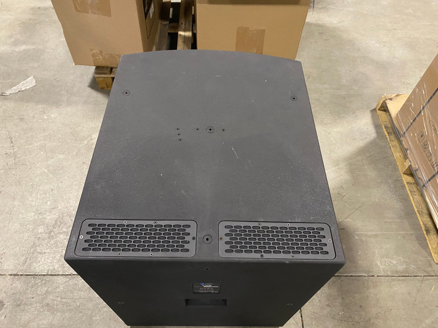 Subcardioid Subwoofer, Speaker, Portable Subwoofer, Portable Sub, Installation, Install Subwoofer, Install, Fulcrum Acoustics CS118, Fulcrum Acoustics, 18" Woofer, 18" Subwoofer, We Sell Professional Audio Equipment. Audio Systems, Amplifiers, Consoles, Mixers, Electronics, Entertainment, Live Sound.