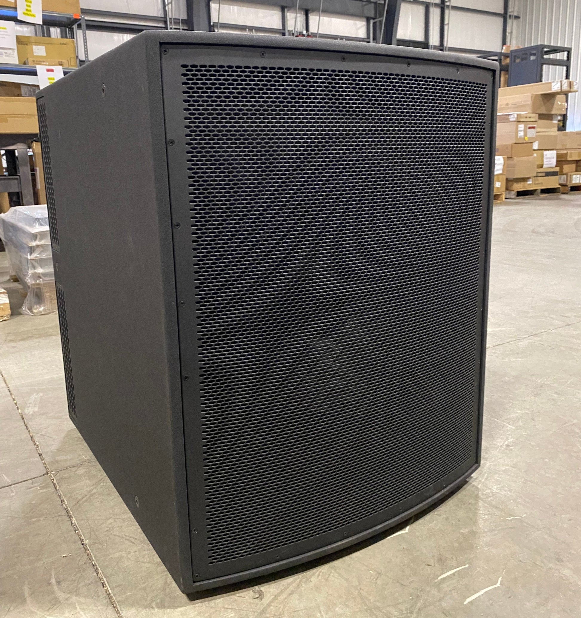 Subcardioid Subwoofer, Speaker, Portable Subwoofer, Portable Sub, Installation, Install Subwoofer, Install, Fulcrum Acoustics CS118, Fulcrum Acoustics, 18" Woofer, 18" Subwoofer, We Sell Professional Audio Equipment. Audio Systems, Amplifiers, Consoles, Mixers, Electronics, Entertainment, Live Sound.