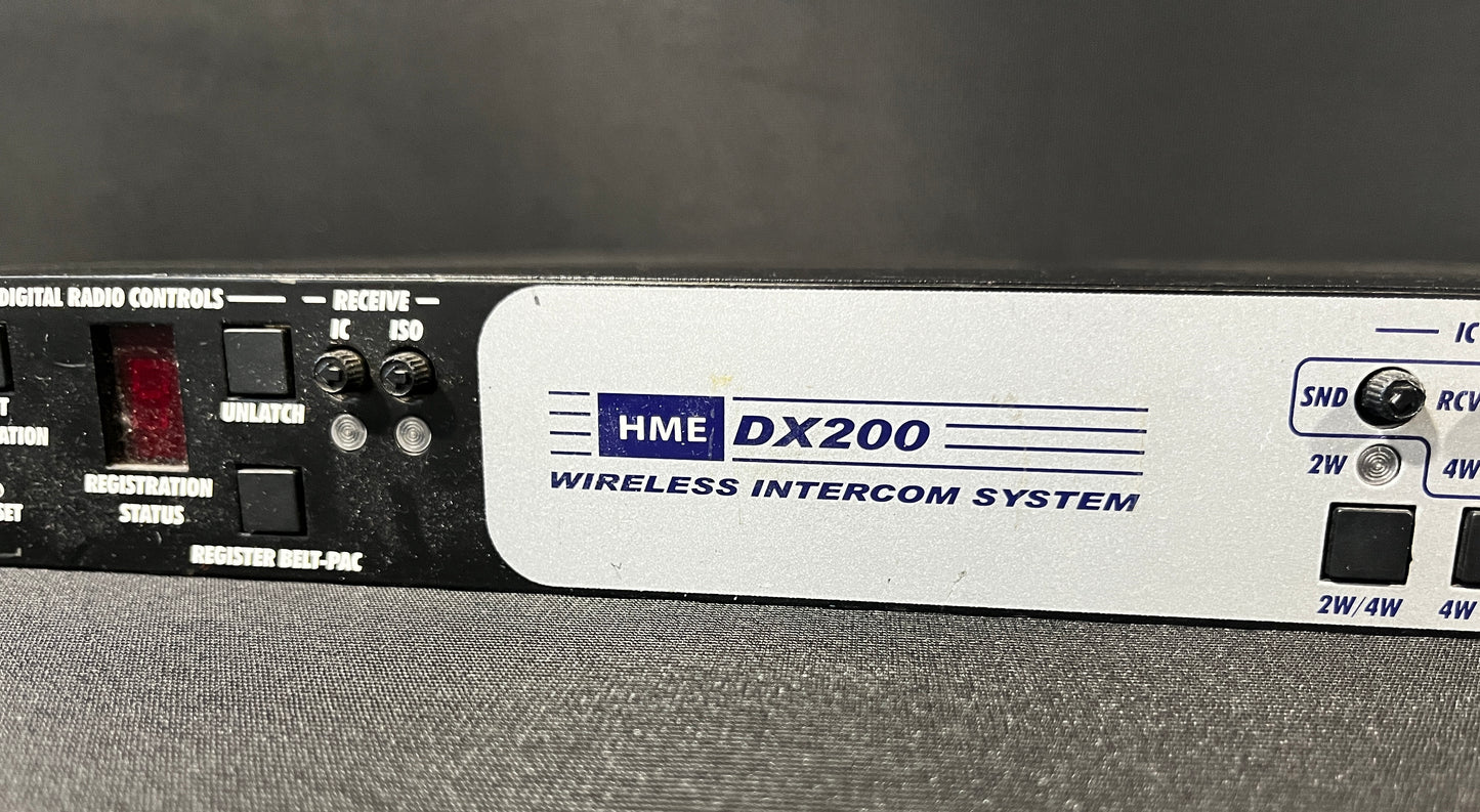 HME BS200, HME Wireless Intercom System Base Station, HME Base Station for DX200, BS200 for DX200, We Sell Professional Audio Equipment. Audio Systems, Amplifiers, Consoles, Mixers, Electronics, Entertainment, Live Sound