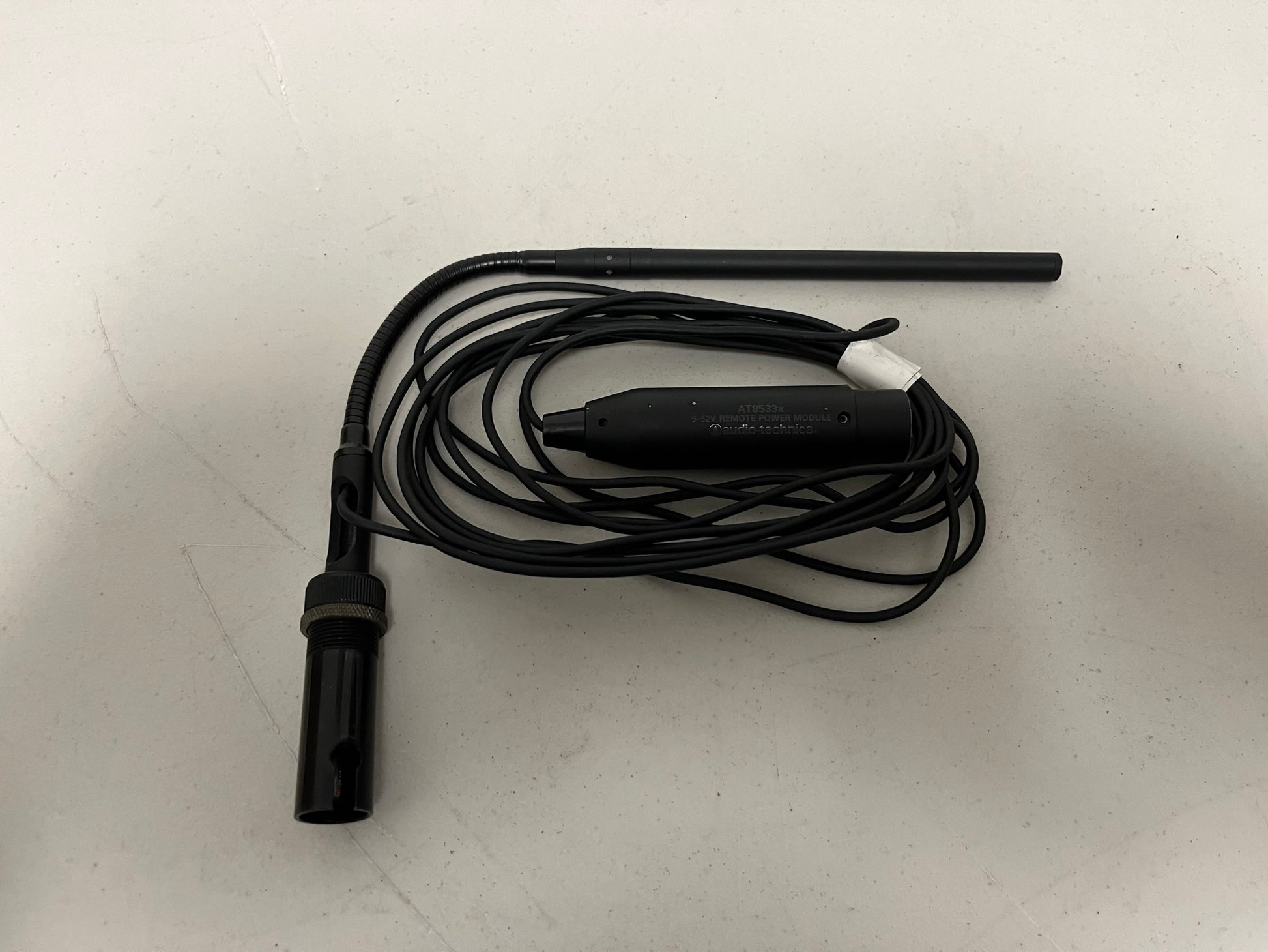 Used Audio-Technica AT935AMRx w/AT8533x 9-52V Remote Power Module for Sale. We Sell Professional Audio Equipment. Audio Systems, Amplifiers, Consoles, Mixers, Electronics, Entertainment, Sound, Live.