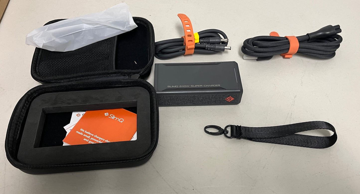 SlimQ 240W Charger, SlimQ 240W USB C Charger, USB C Charger, We Sell Professional Audio Equipment. Audio Systems, Amplifiers, Consoles, Mixers, Electronics, Entertainment, Live Sound.