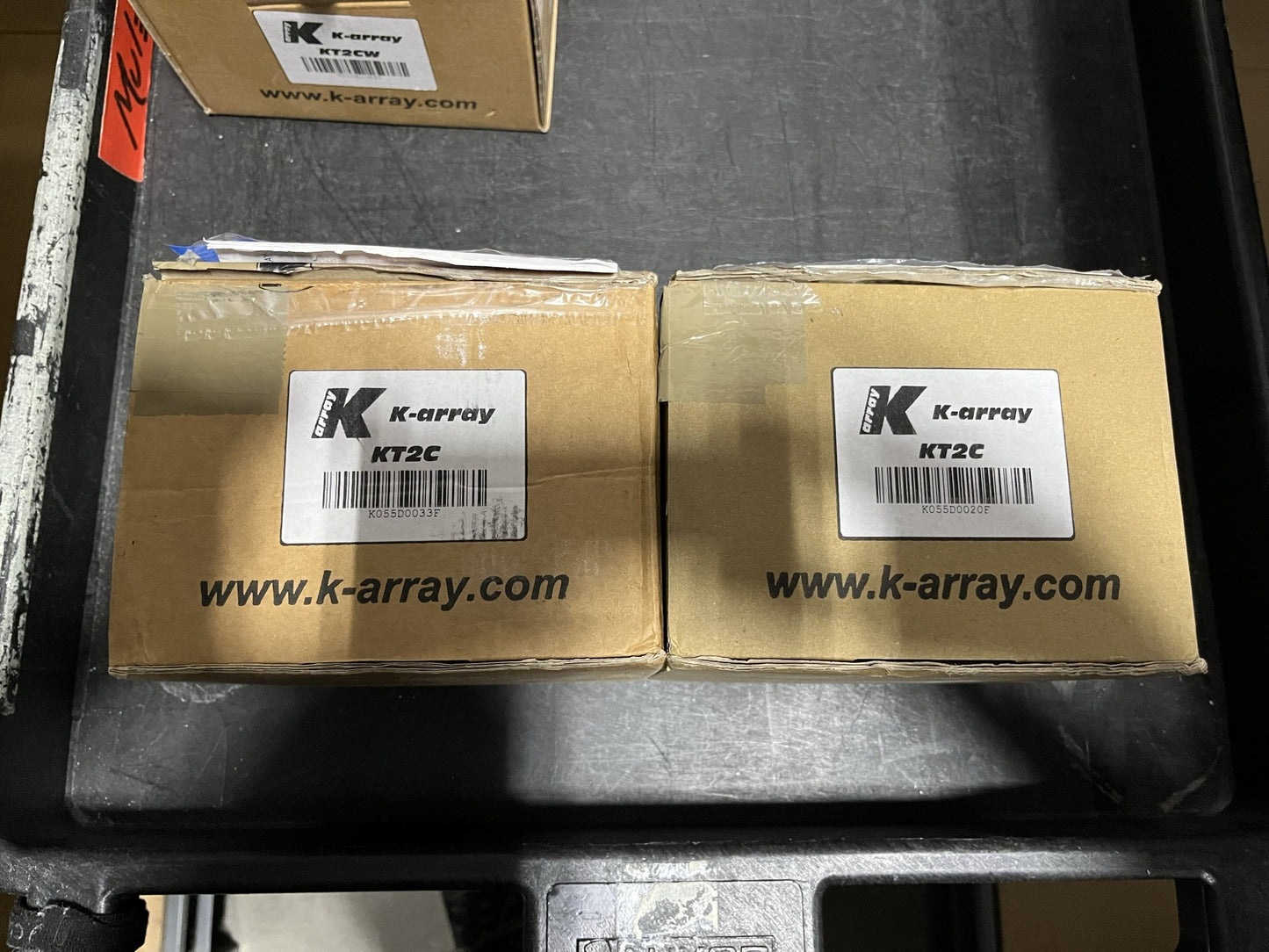 K-array KT2C Ceiling Speakers, Black, Lot of Two