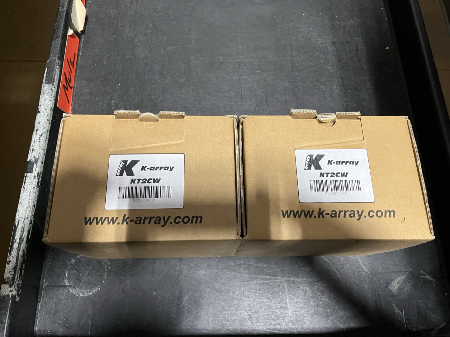K-array KT2CW Ceiling Speakers, White, Lot of Two