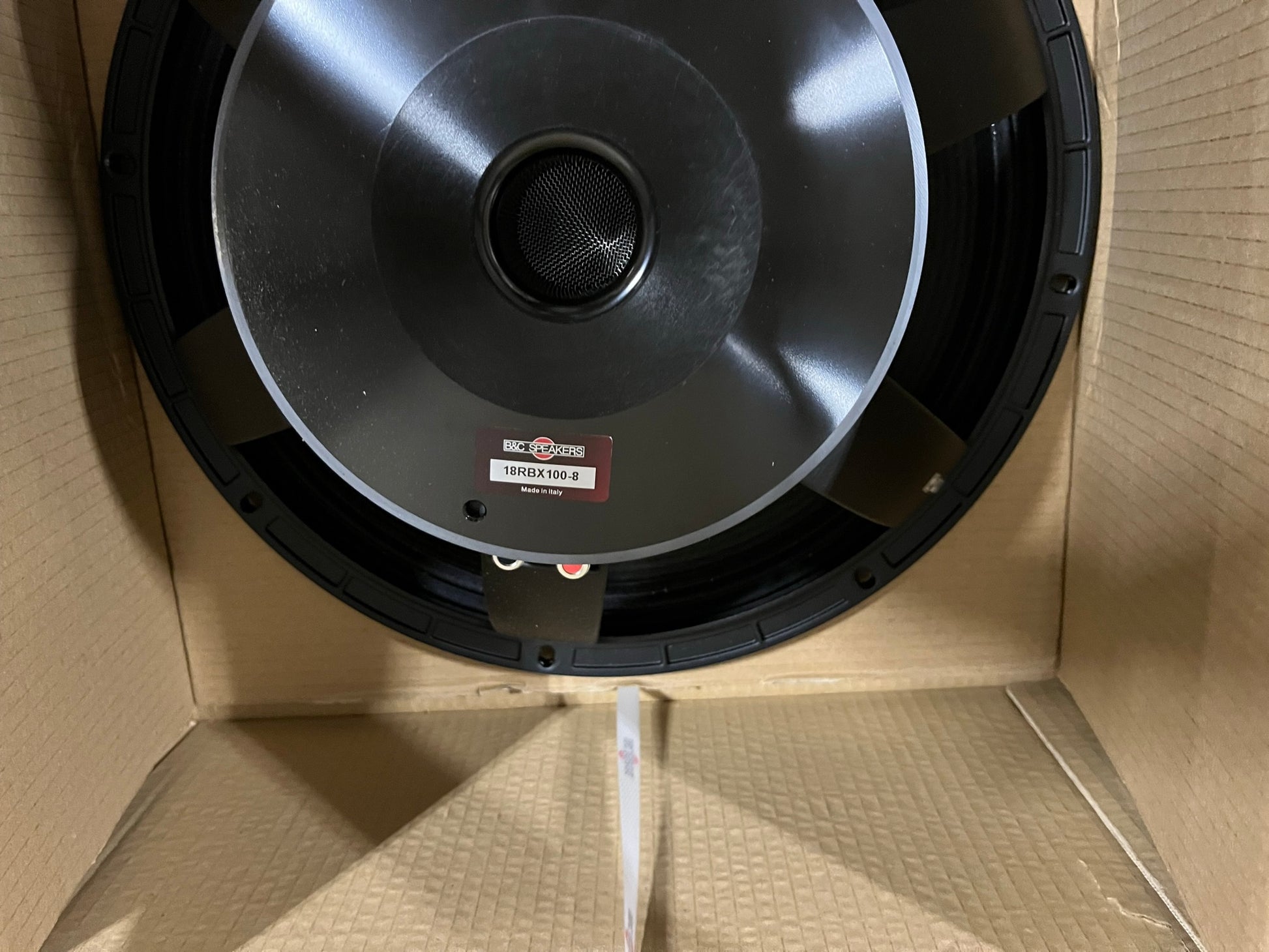 New B&C Speakers 18RBX100-8& for Sale. We Sell Professional Audio Equipment. Audio Systems, Amplifiers, Consoles, Mixers, Electronics, Entertainment, Sound, Live.