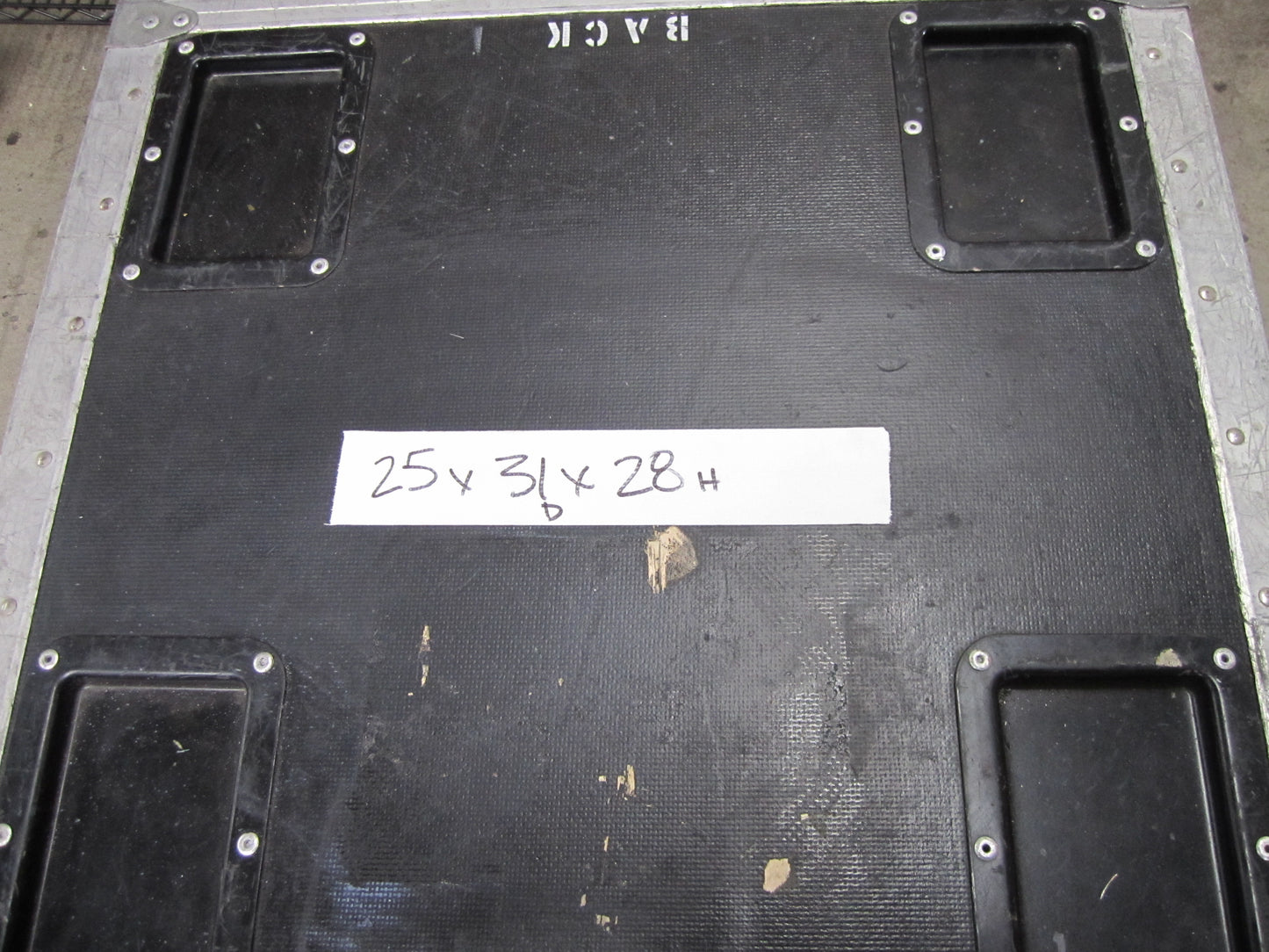 Road Flight Case, 10 Rack Units, Touring Case w/ Wheels