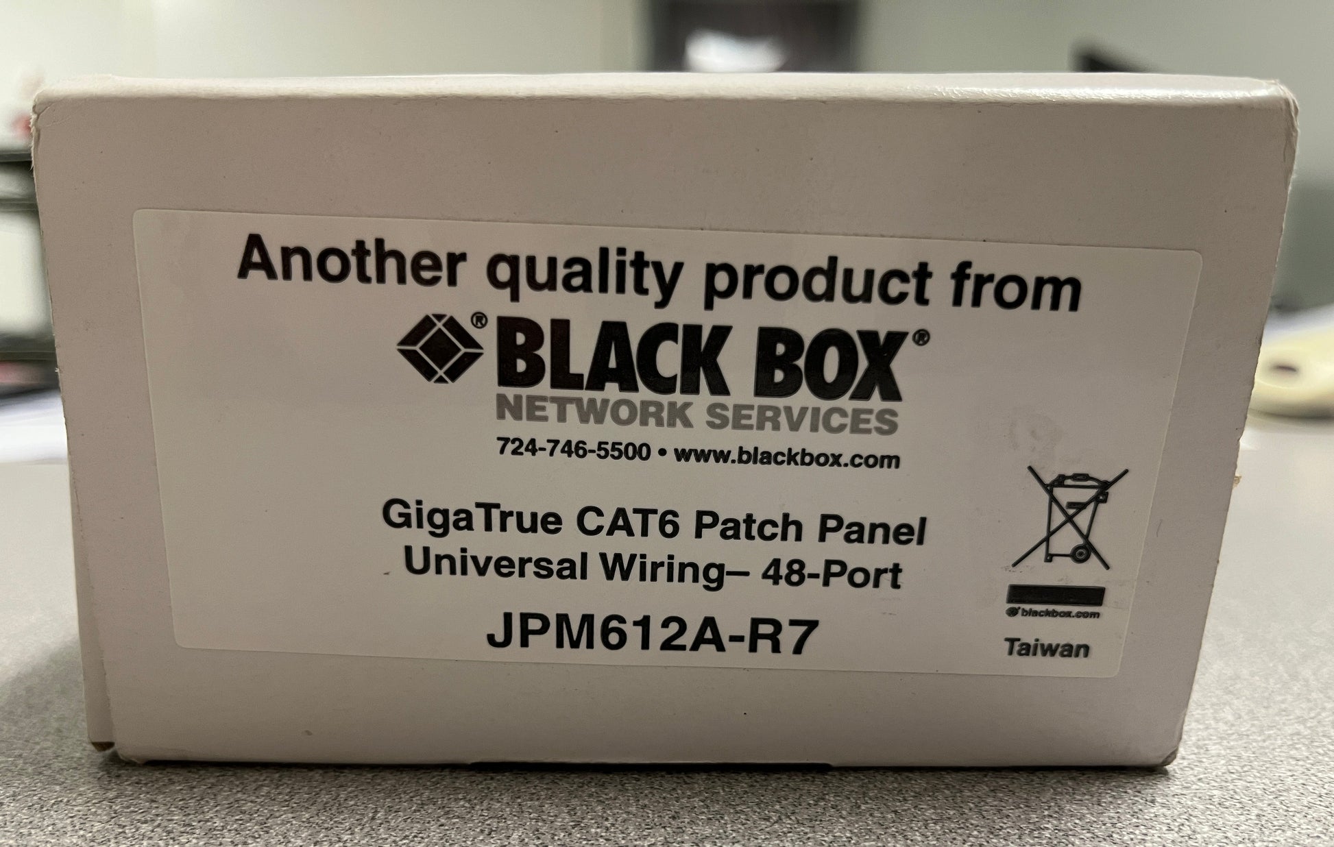 Black Box CAT6 Patch Panel, CAT6 Patch Panel, CAT6 Patch Bay, CAT6 Unshielded Patch Panel, CAT6 48-Port Patch Bay, 48-Port Ethercon Patch Panel, We Sell Professional Audio Equipment. Audio Systems, Amplifiers, Consoles, Mixers, Electronics, Entertainment, Live Sound.