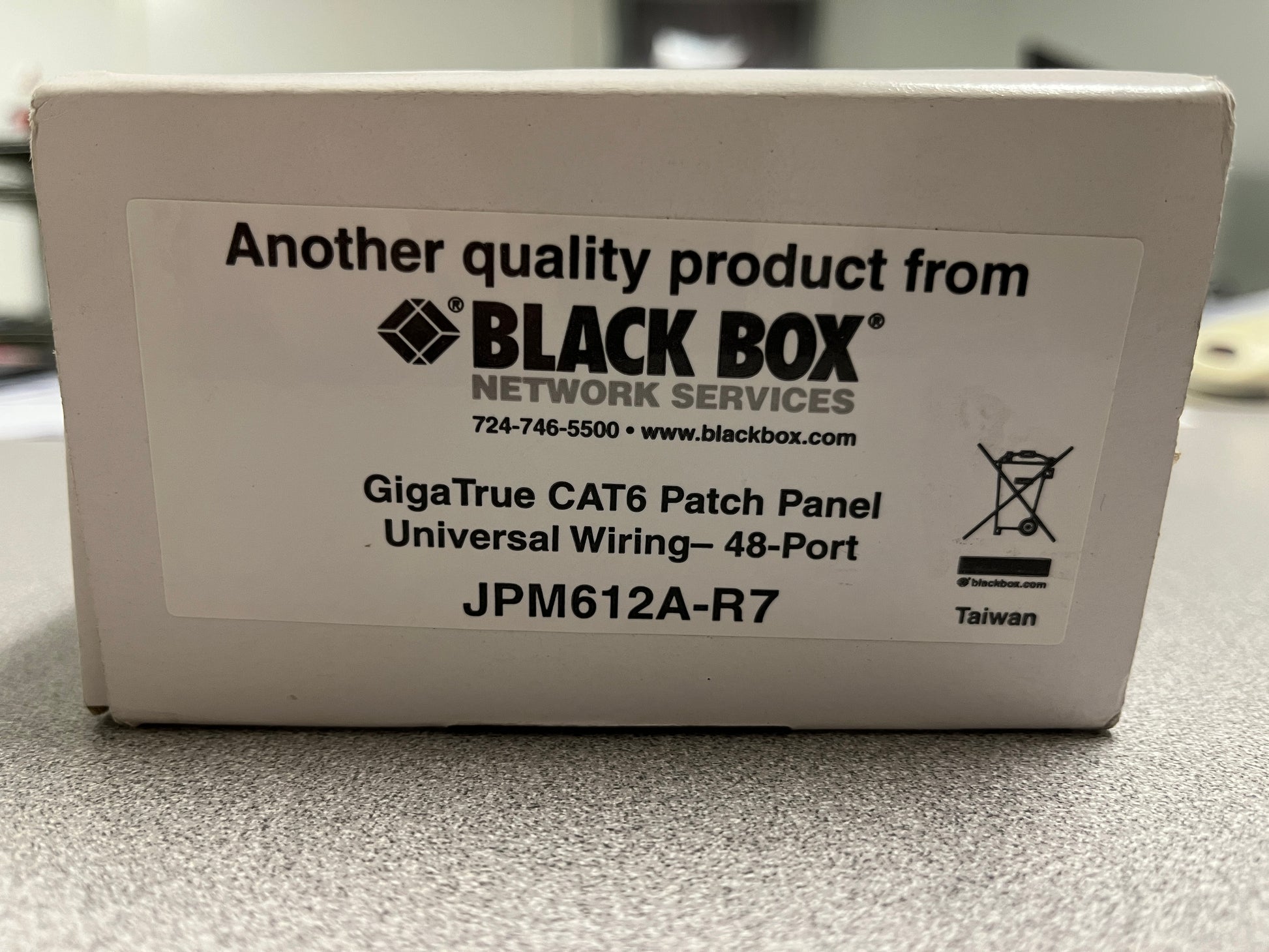 New Black Box GigaTrue® CAT6 Patch Panel - 2U, Unshielded, 48-Port, NIB for Sale. We Sell Professional Audio Equipment. Audio Systems, Amplifiers, Consoles, Mixers, Electronics, Entertainment, Sound, Live.