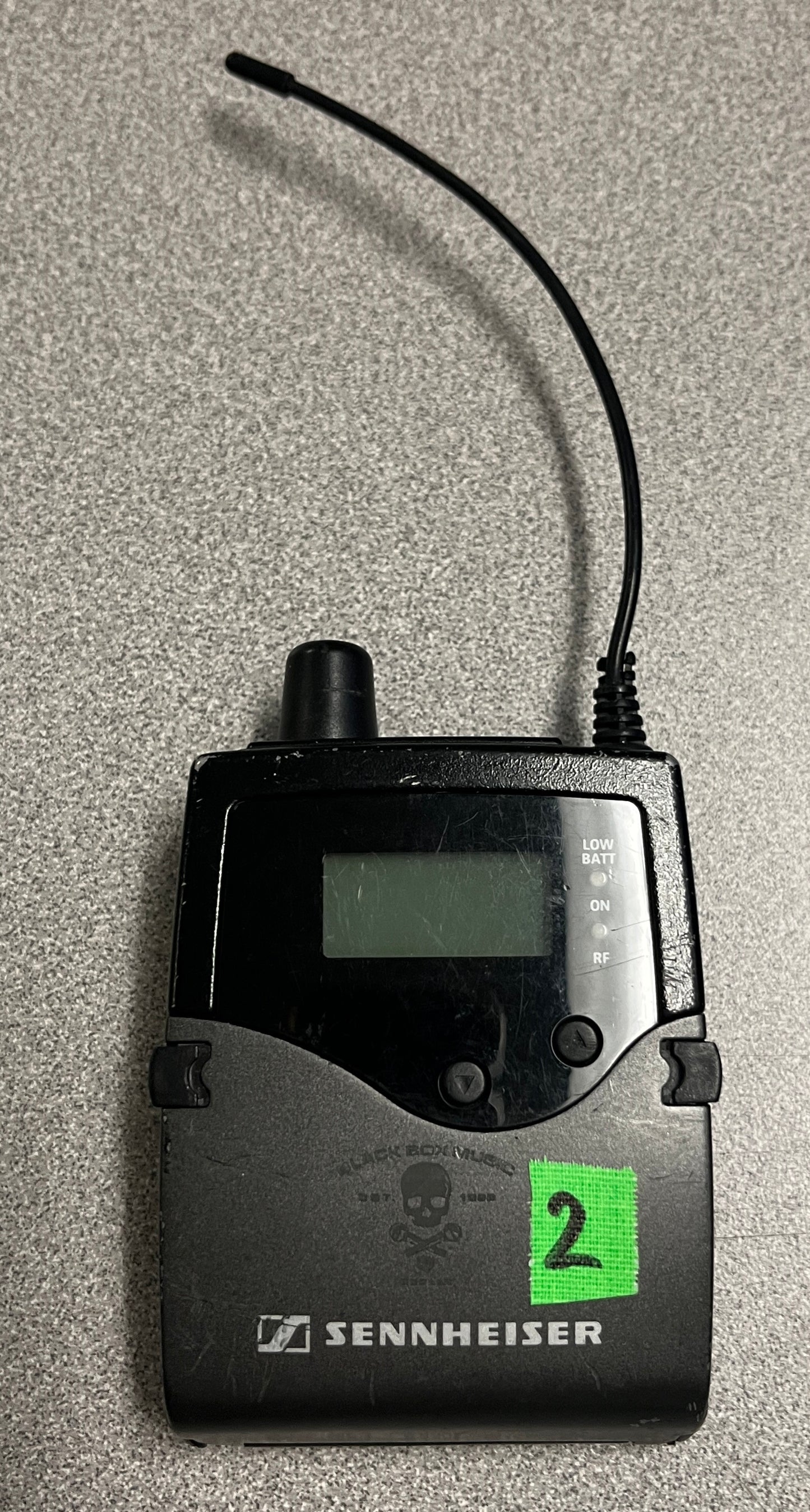 Sennheiser EK 2000, IEM Belt Pack Receiver (A, 516-558 MHz) Damaged Antenna