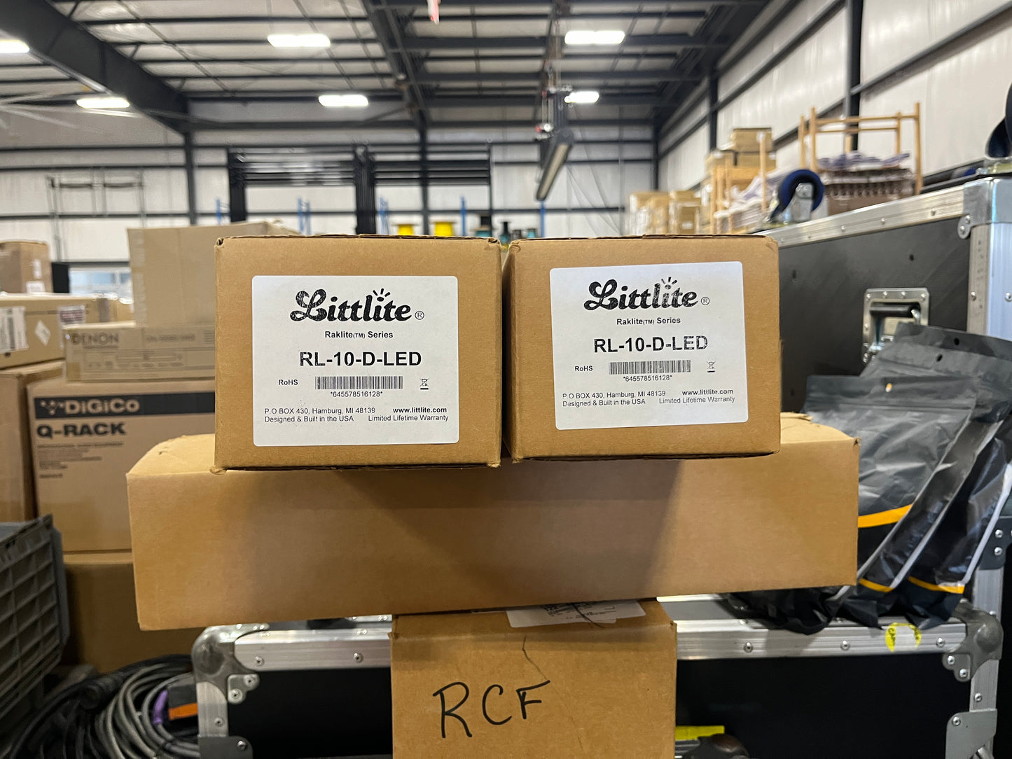 New Littlite Raklite Double LED Light, RL-10-D-LED, New In Box for Sale. We Sell Professional Audio Equipment. Audio Systems, Amplifiers, Consoles, Mixers, Electronics, Entertainment, Sound, Live.