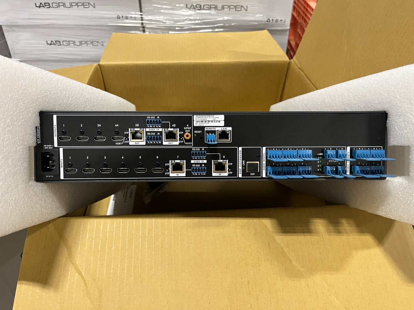 New Extron DTP Crosspoint 84 4K Series Digital Presentation Matrix. We Sell Professional Audio Equipment. Audio Systems, Amplifiers, Consoles, Mixers, Electronics, Entertainment and Live Sound.