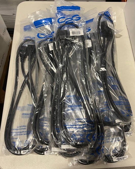 New C2G C19 to C20 Power Cords, 6 ft, Lot of 12, Part #30821 for Sale. We Sell Professional Audio Equipment. Audio Systems, Amplifiers, Consoles, Mixers, Electronics, Entertainment, Sound, Live.