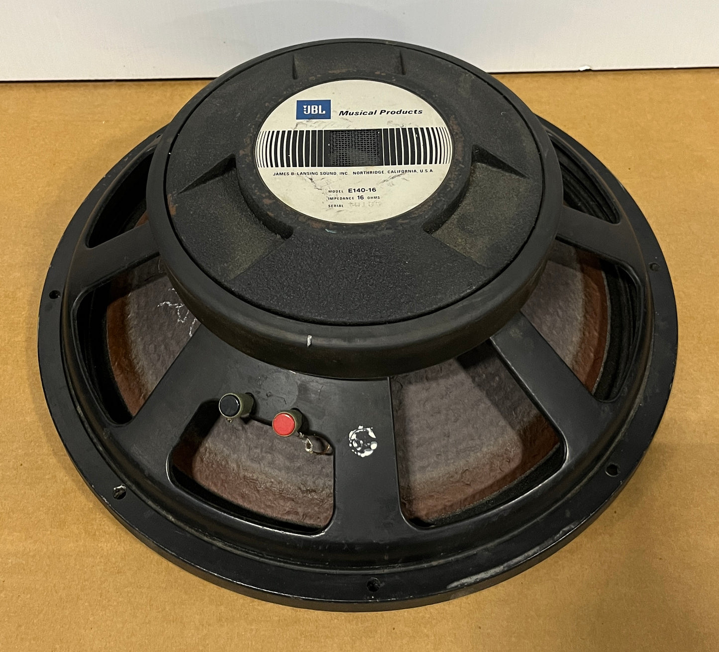 JBL E140-8 Low Frequency 15” Subwoofer, 8 Ohm