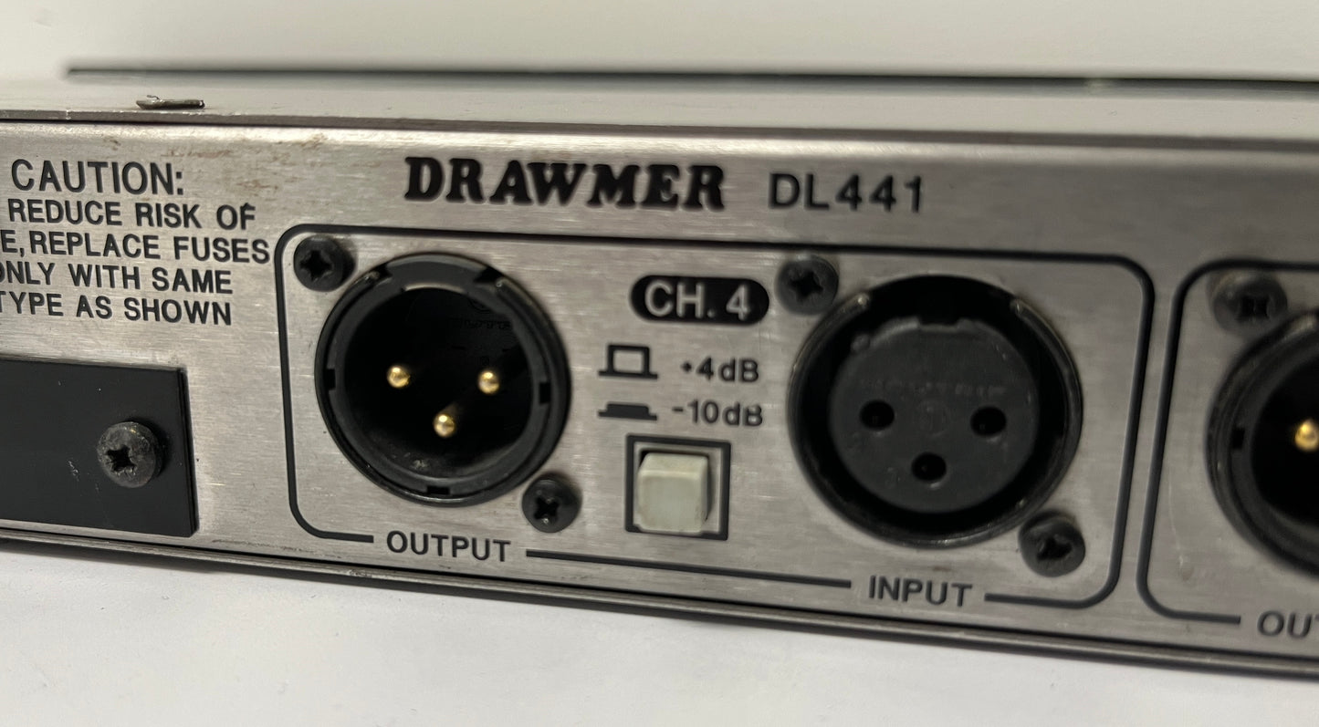 Drawmer DL441 Quad Auto Compressor / Limiter